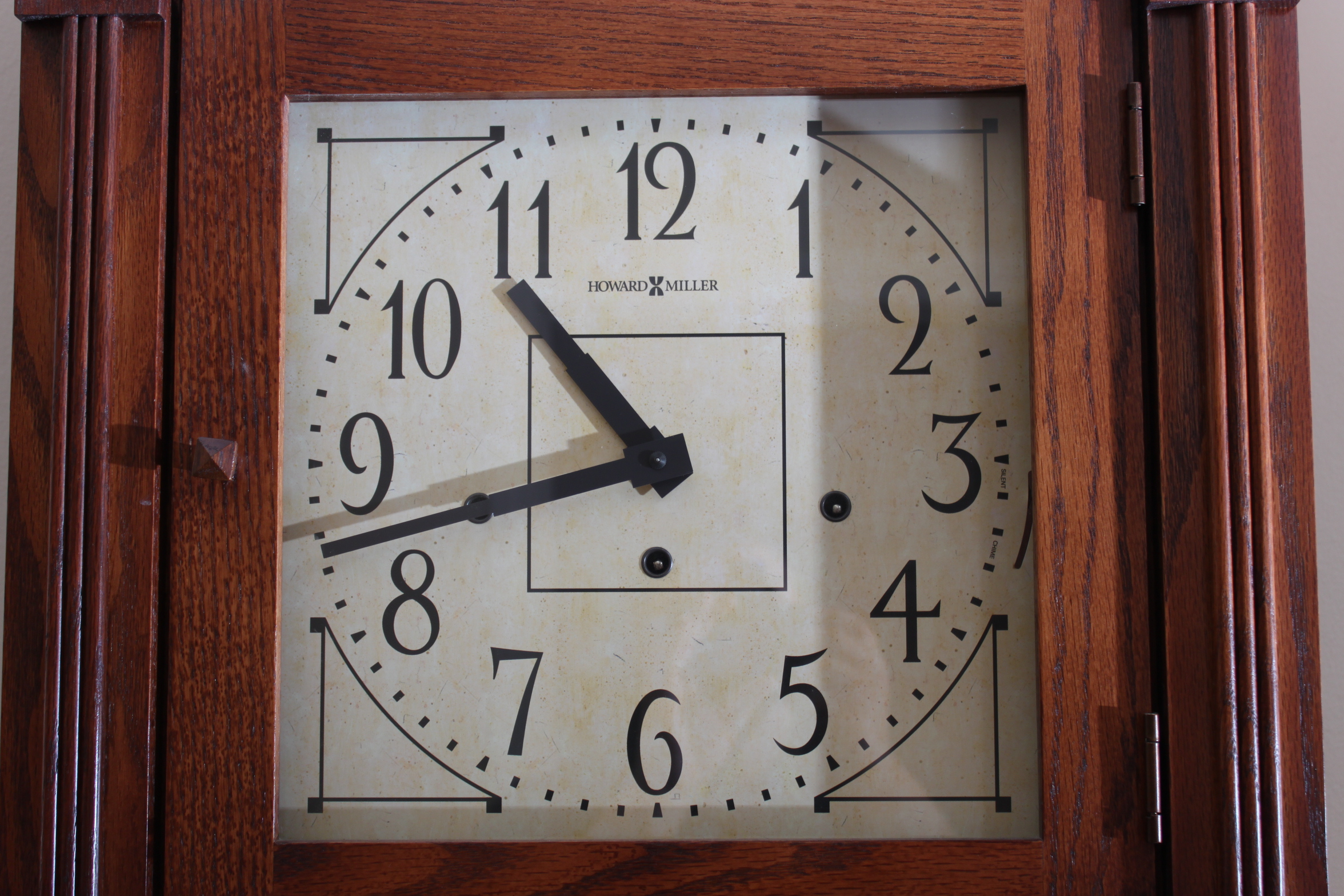 Howard Miller "Greene" Mission Style Floor Clock