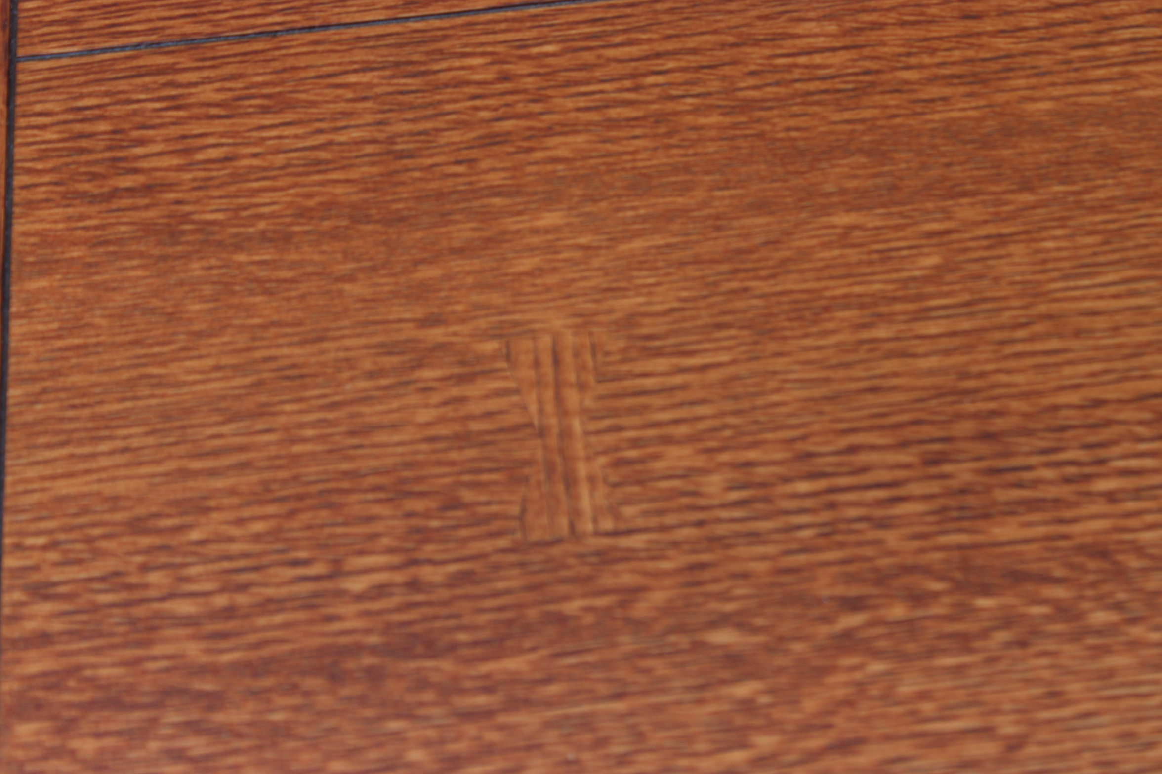 Bassett Furniture Mission Style Oak Console Table