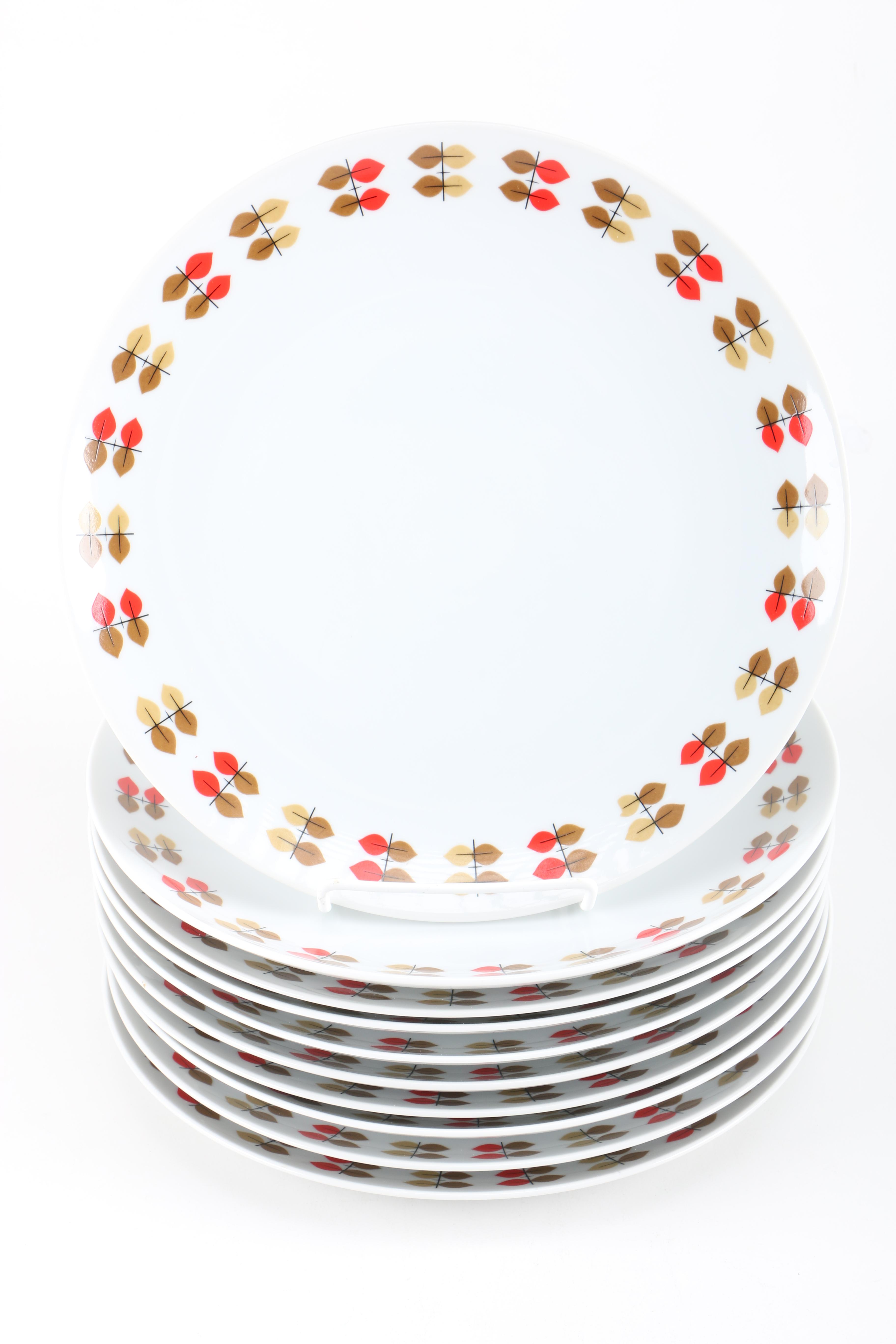 Mikasa "Happy Time" and "Mandarin Red" Tableware