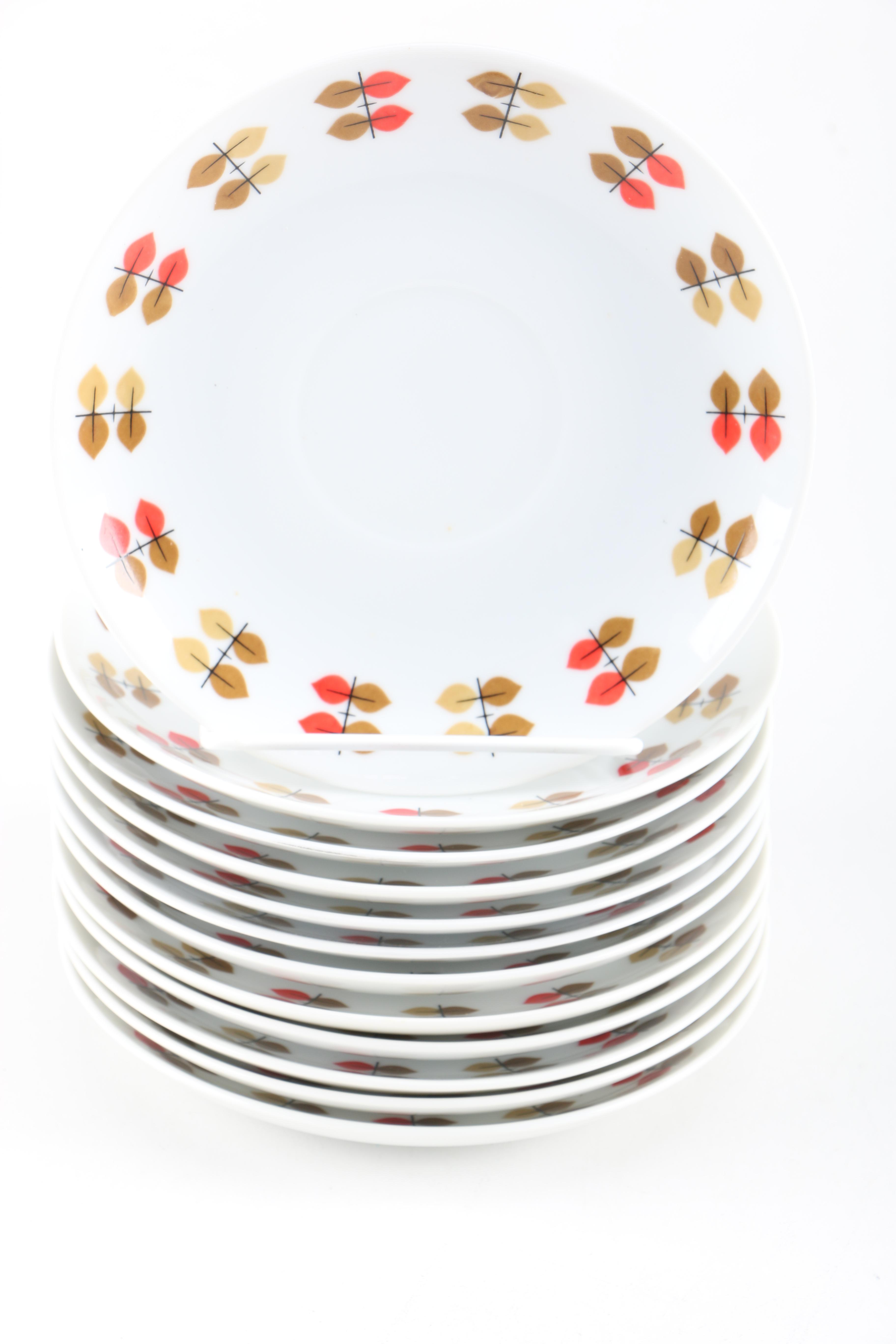 Mikasa "Happy Time" and "Mandarin Red" Tableware