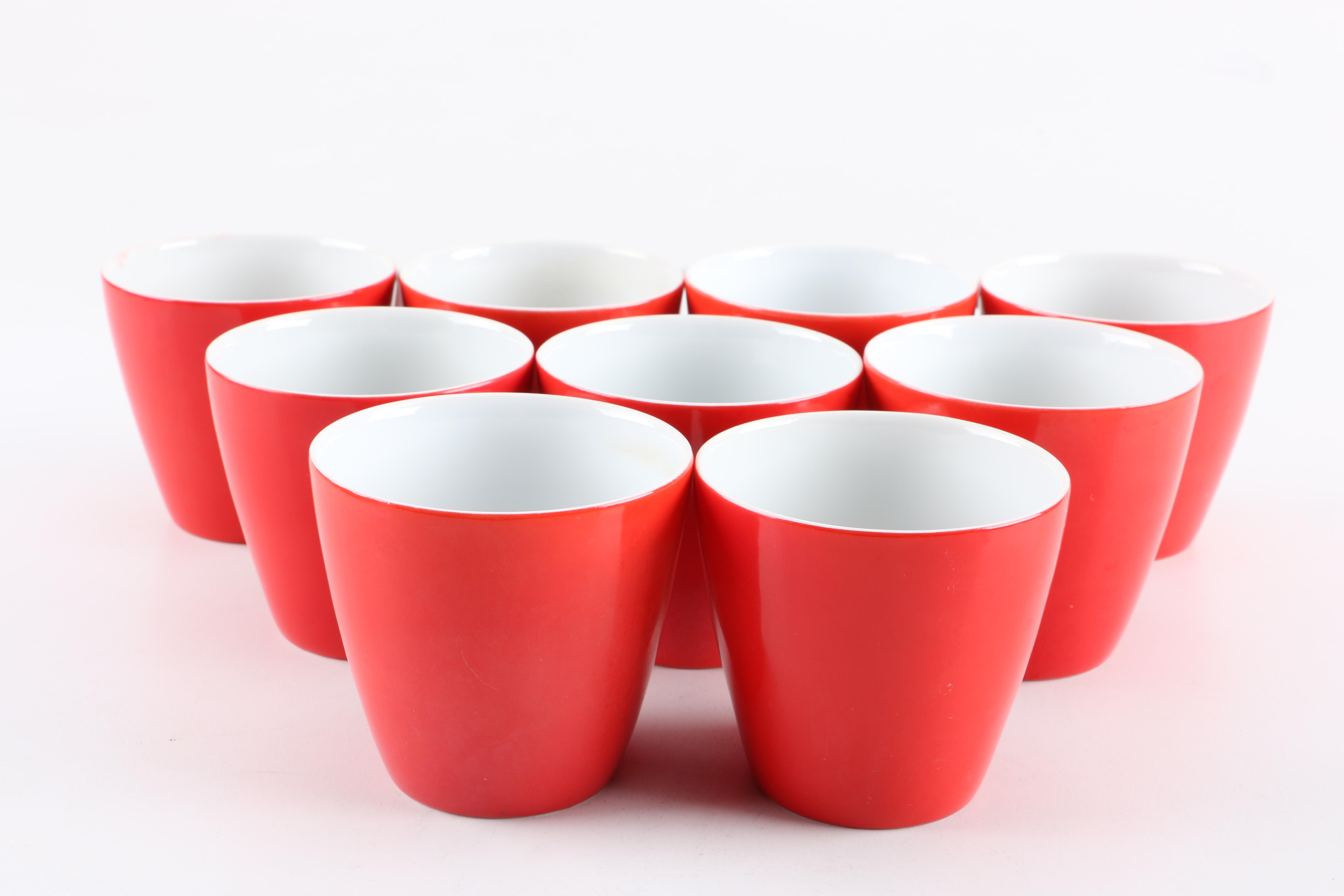 Mikasa "Happy Time" and "Mandarin Red" Tableware