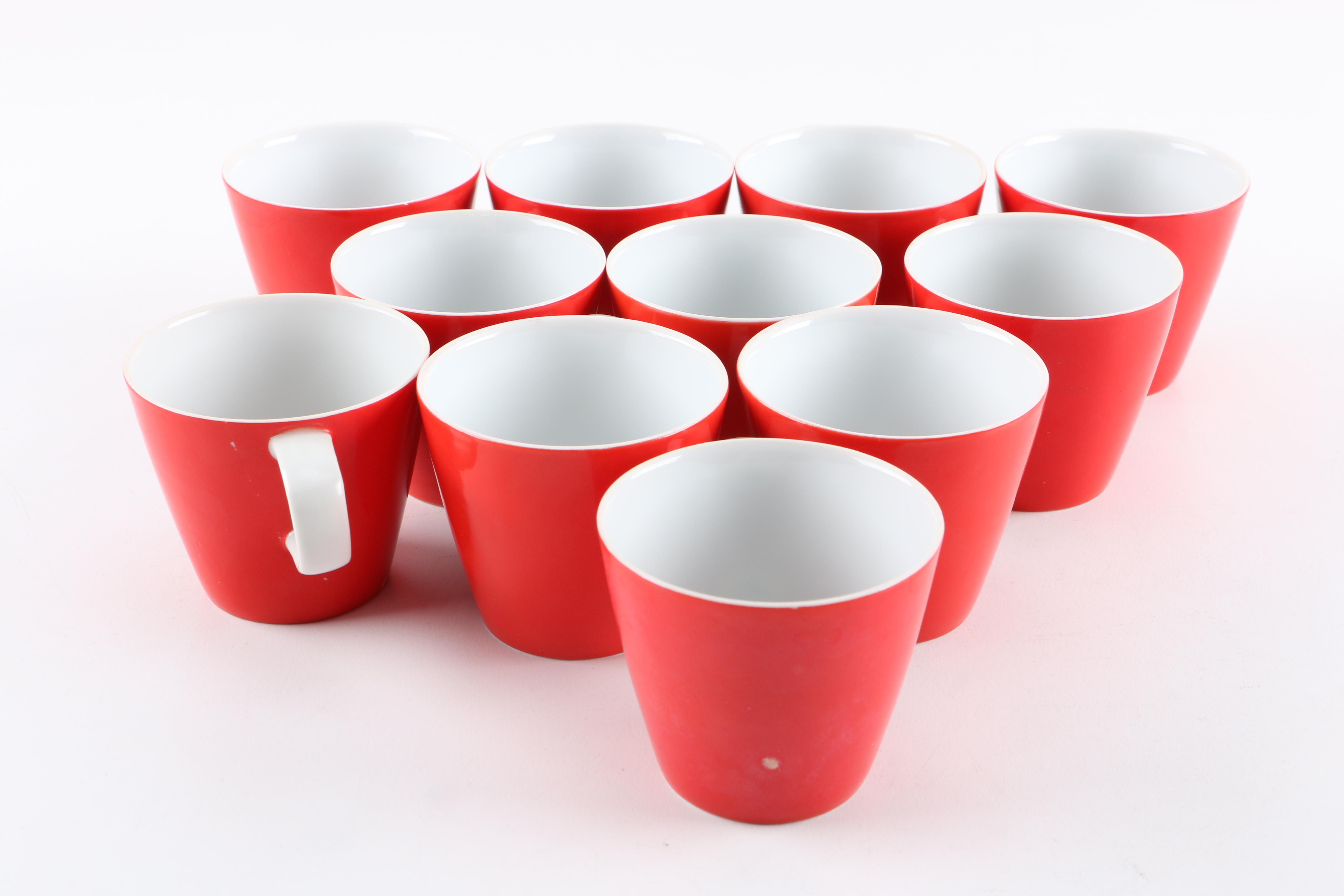 Mikasa "Happy Time" and "Mandarin Red" Tableware