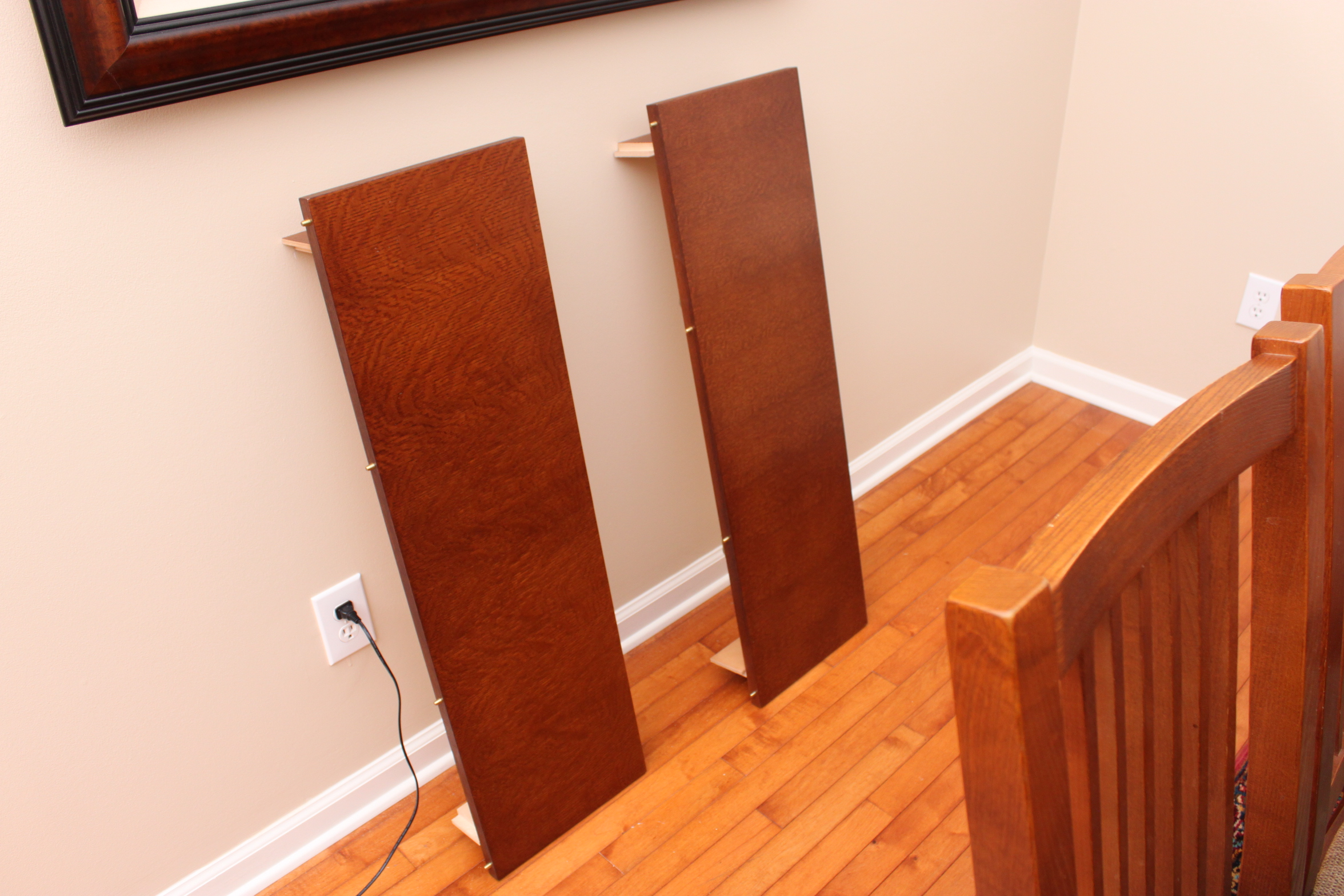 Bassett Furniture Mission Style Oak Dining Table and Chairs