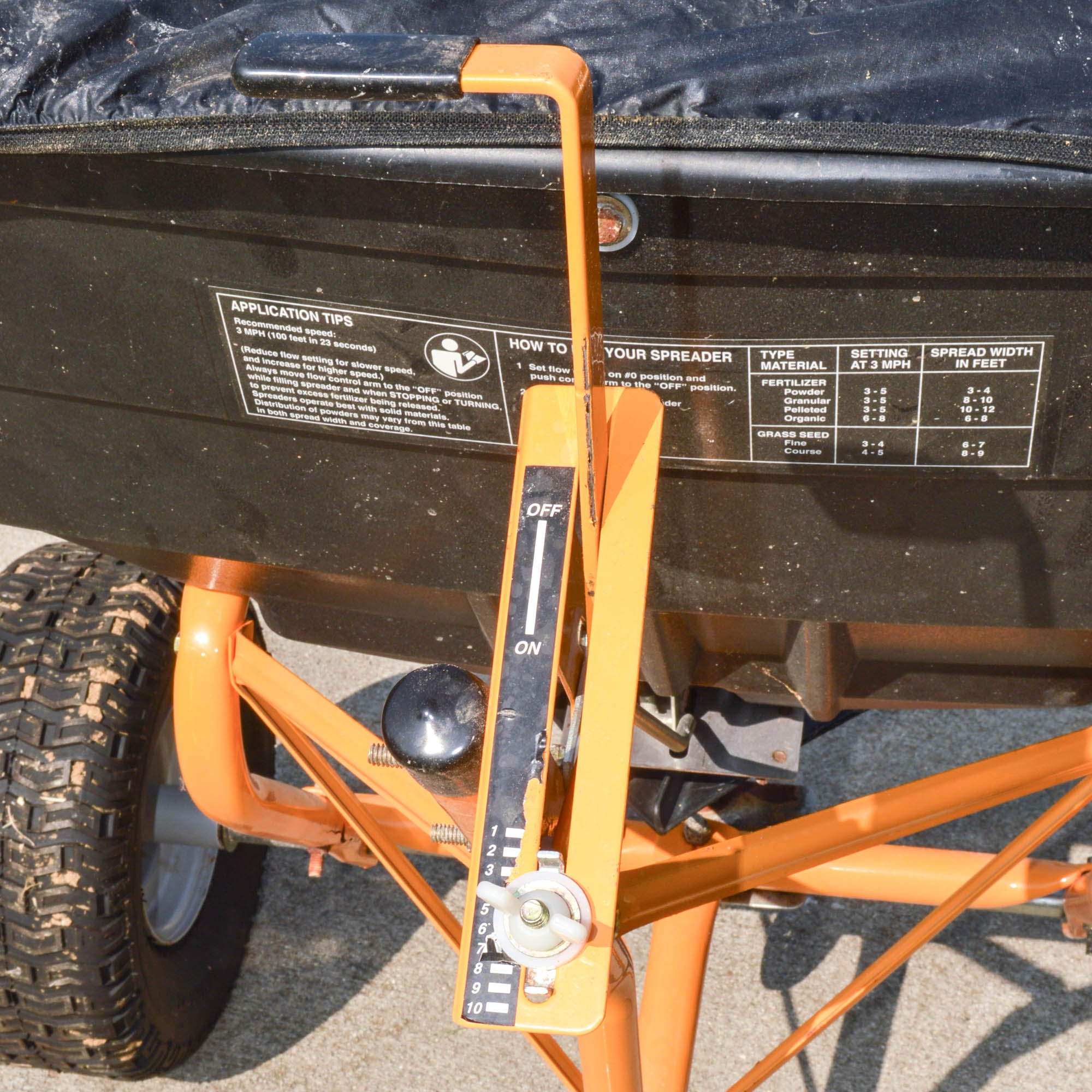 Lawn Aerator and Craftsman Professional Spreader