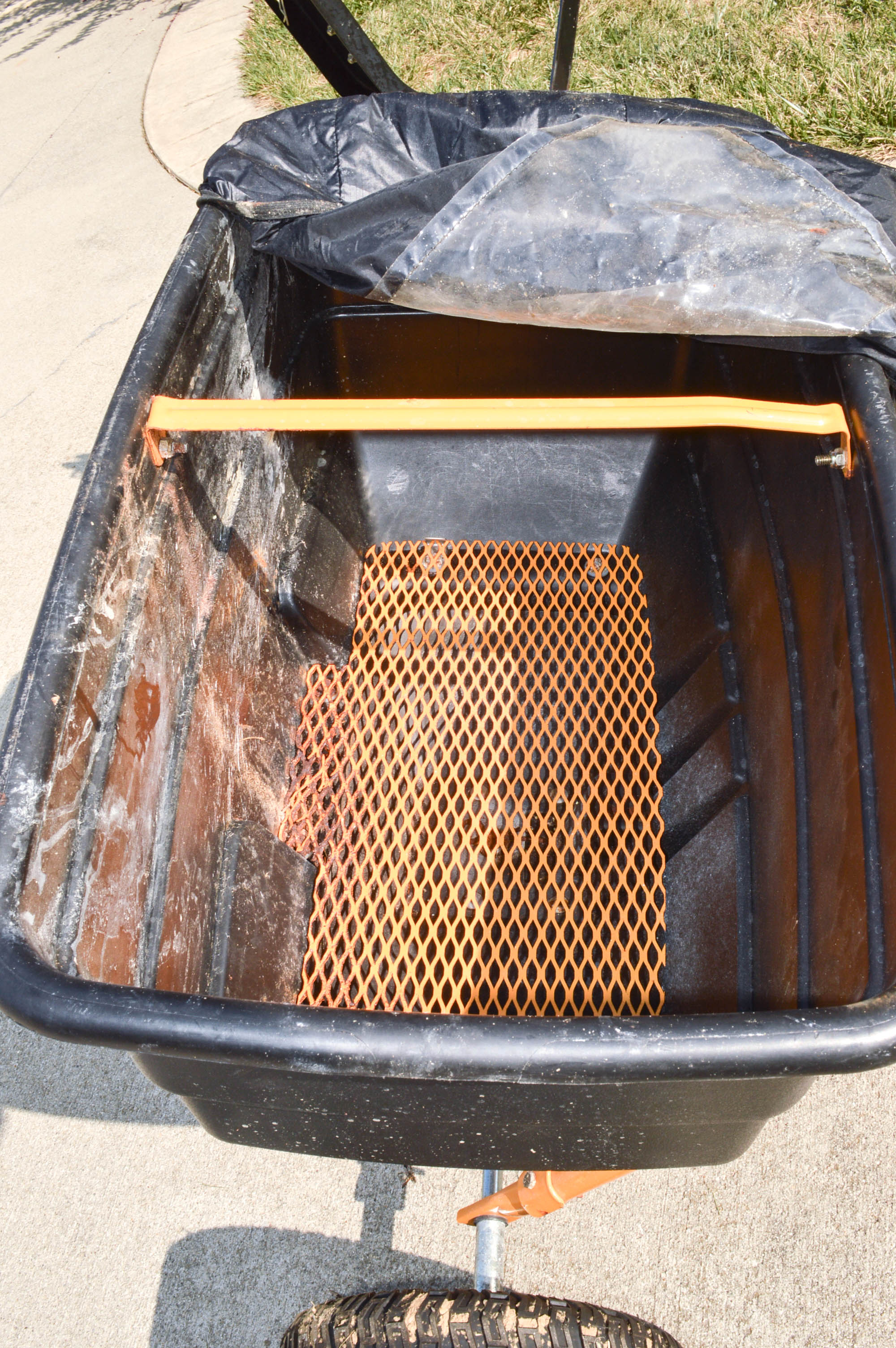 Lawn Aerator and Craftsman Professional Spreader