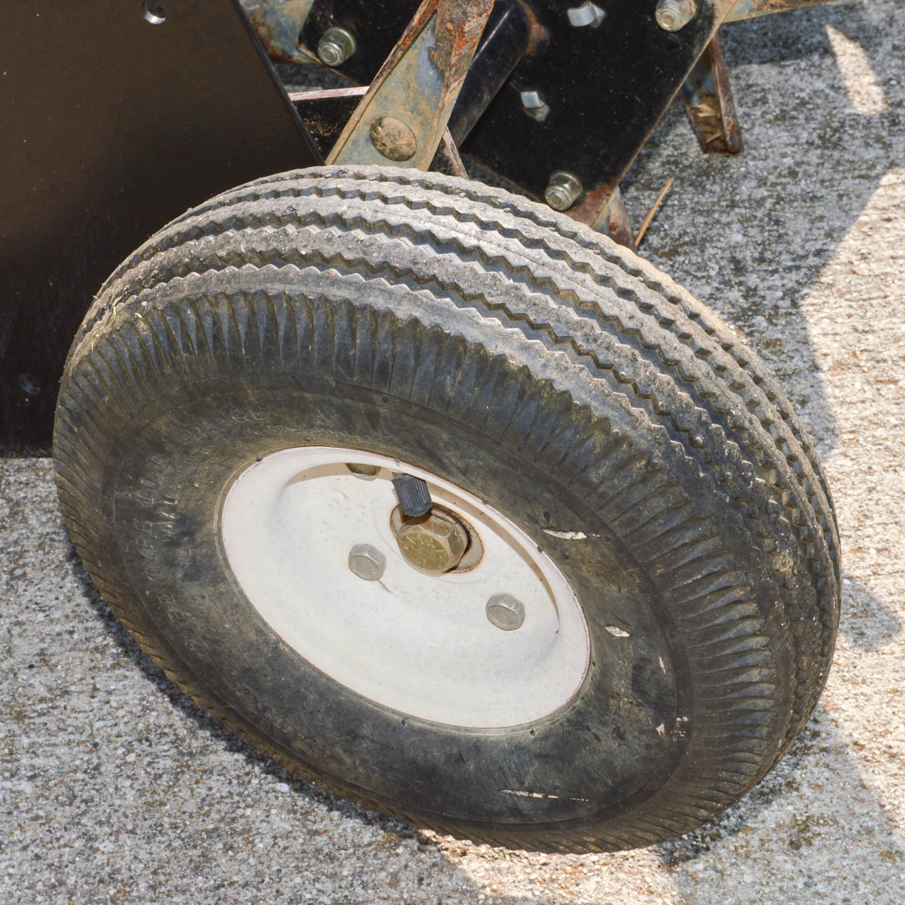 Lawn Aerator and Craftsman Professional Spreader