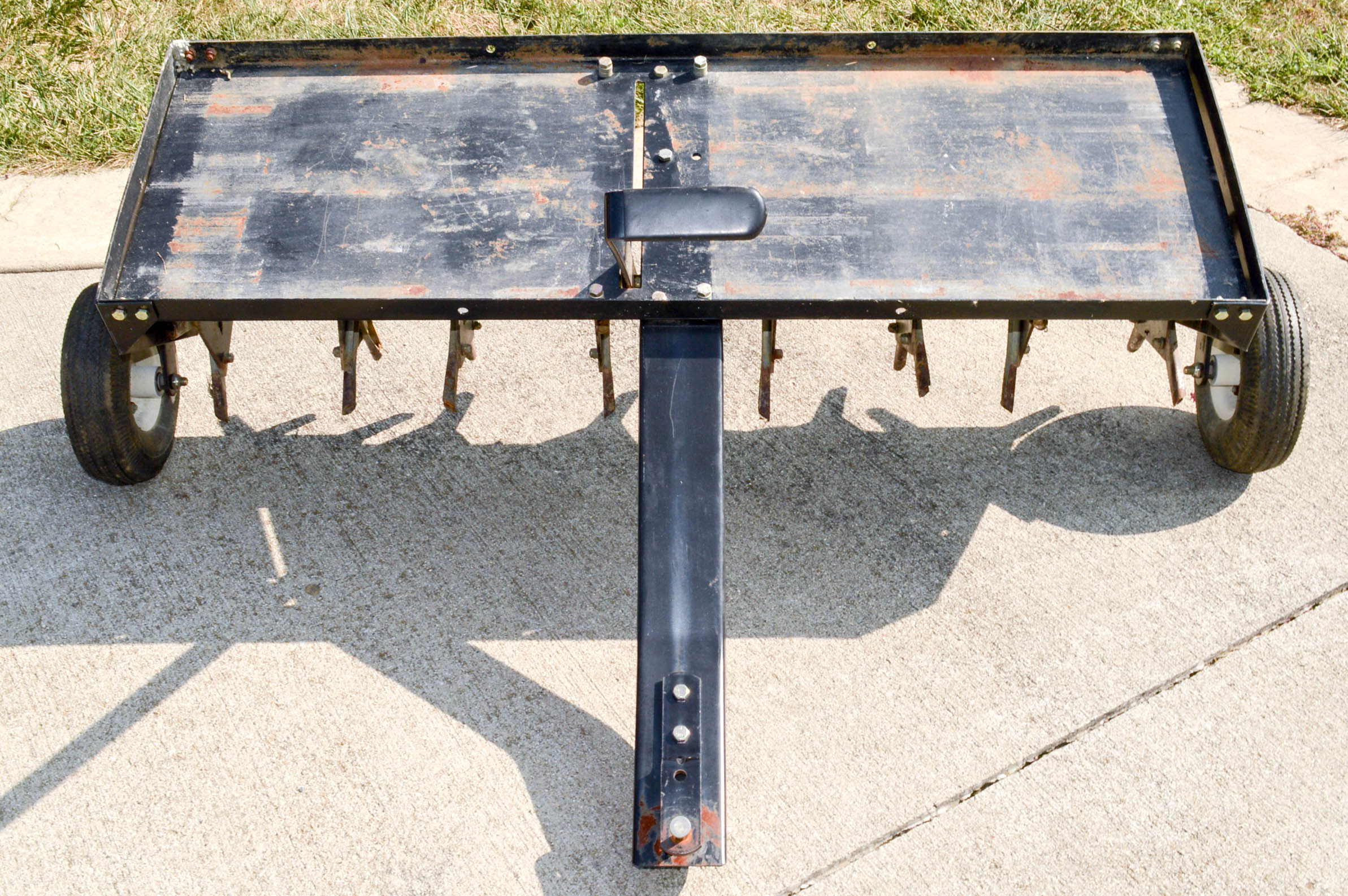 Lawn Aerator and Craftsman Professional Spreader