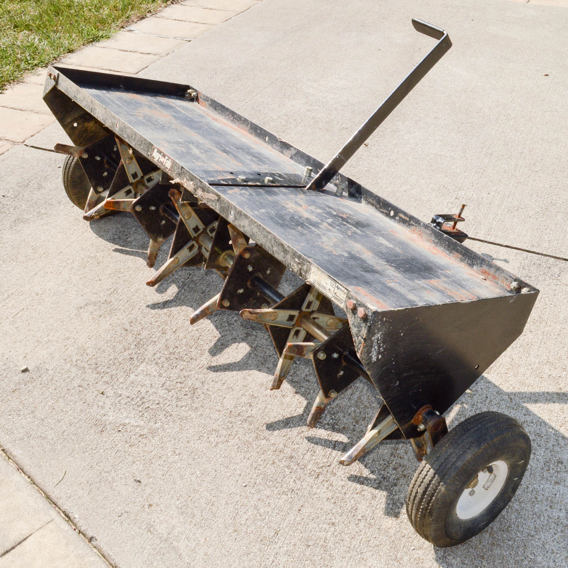 Lawn Aerator and Craftsman Professional Spreader