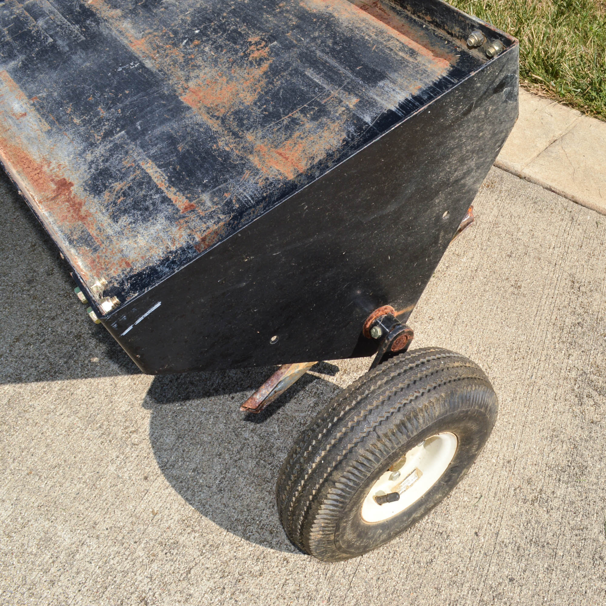 Lawn Aerator and Craftsman Professional Spreader