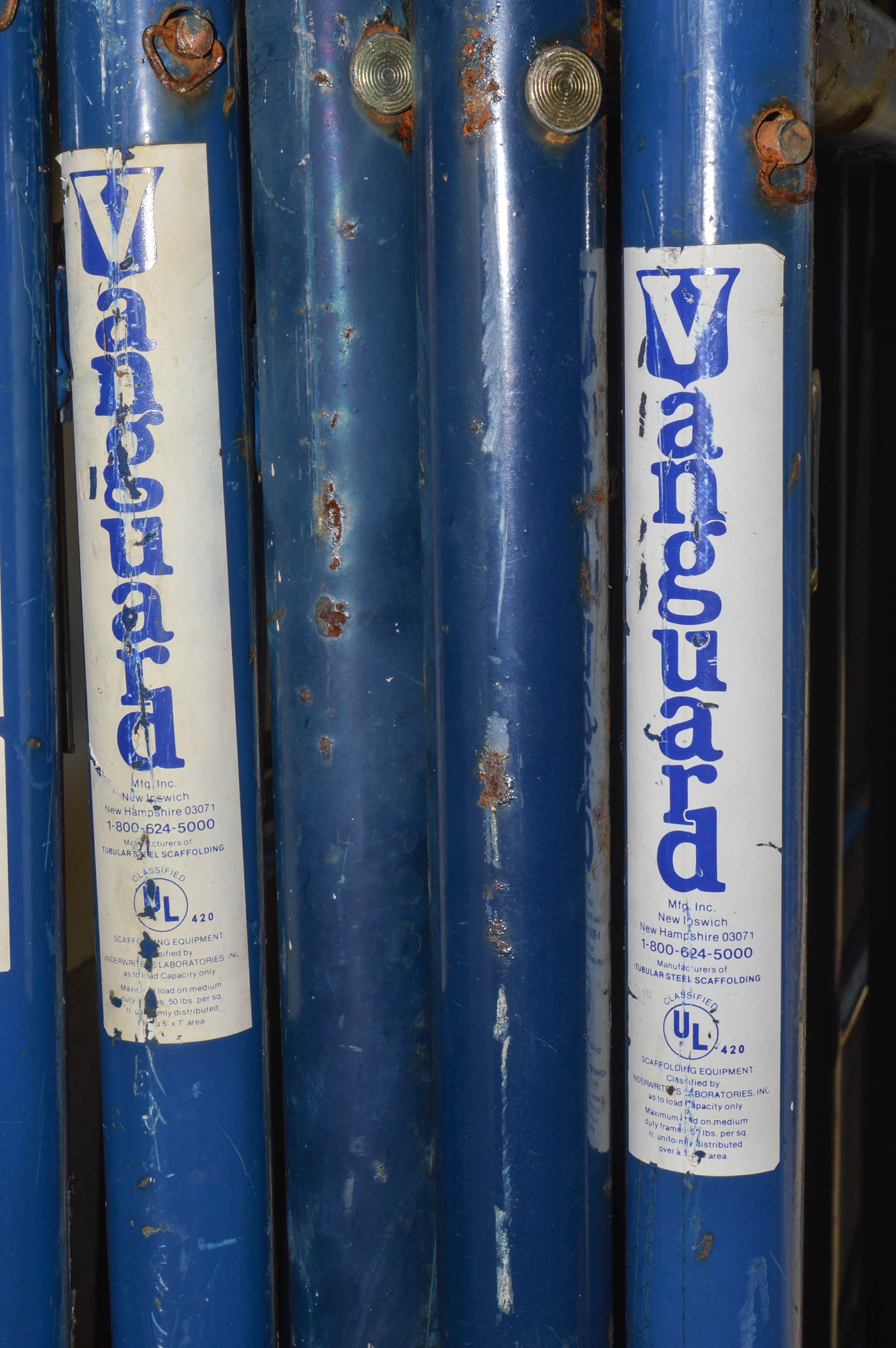 Vanguard Tubular Steel Scaffolding