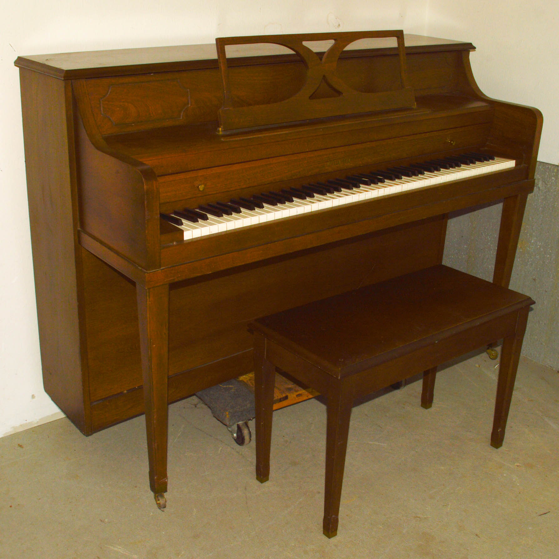 Aeolian Wellington Upright Studio Piano and Bench