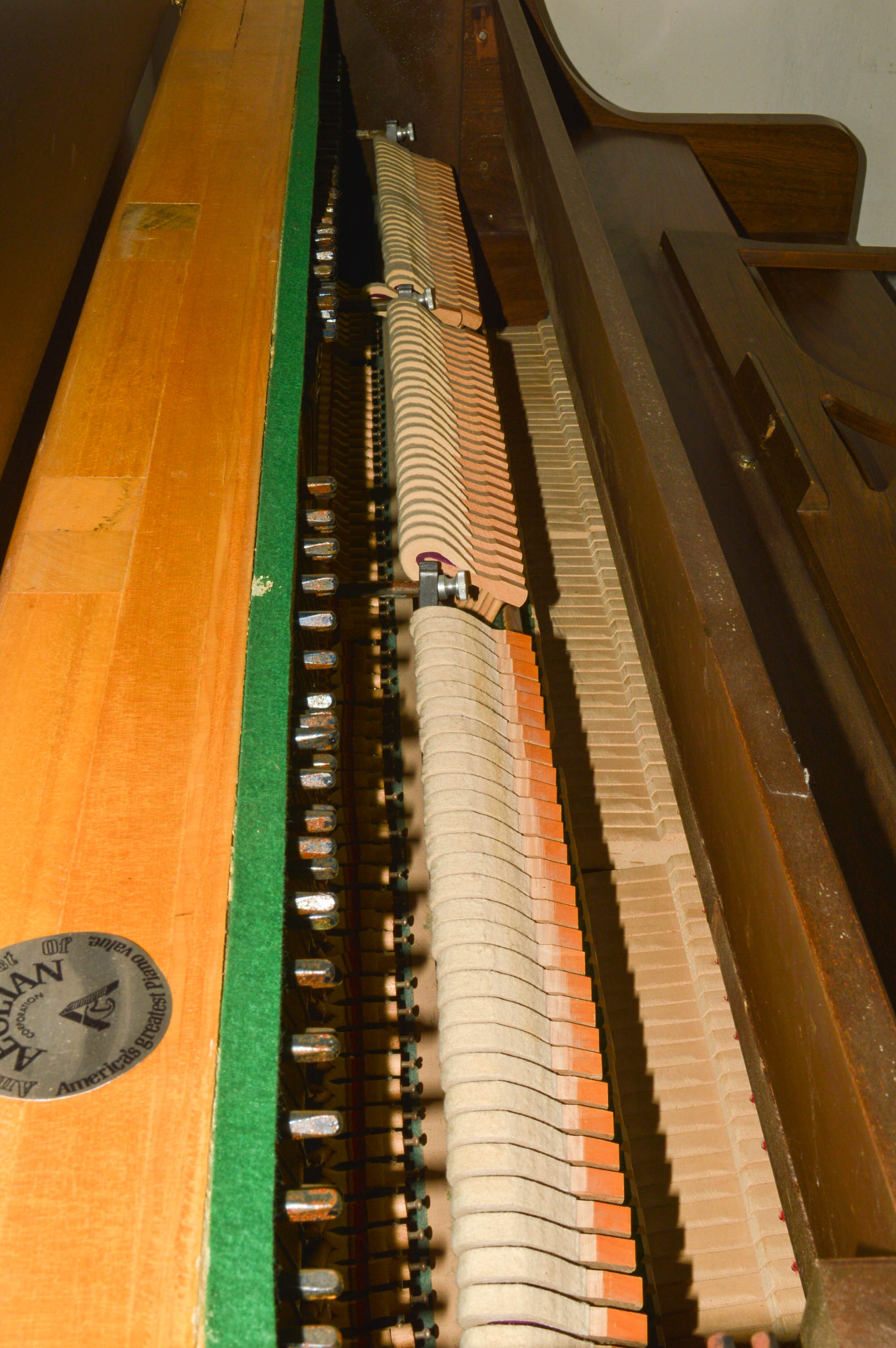 Aeolian Wellington Upright Studio Piano and Bench