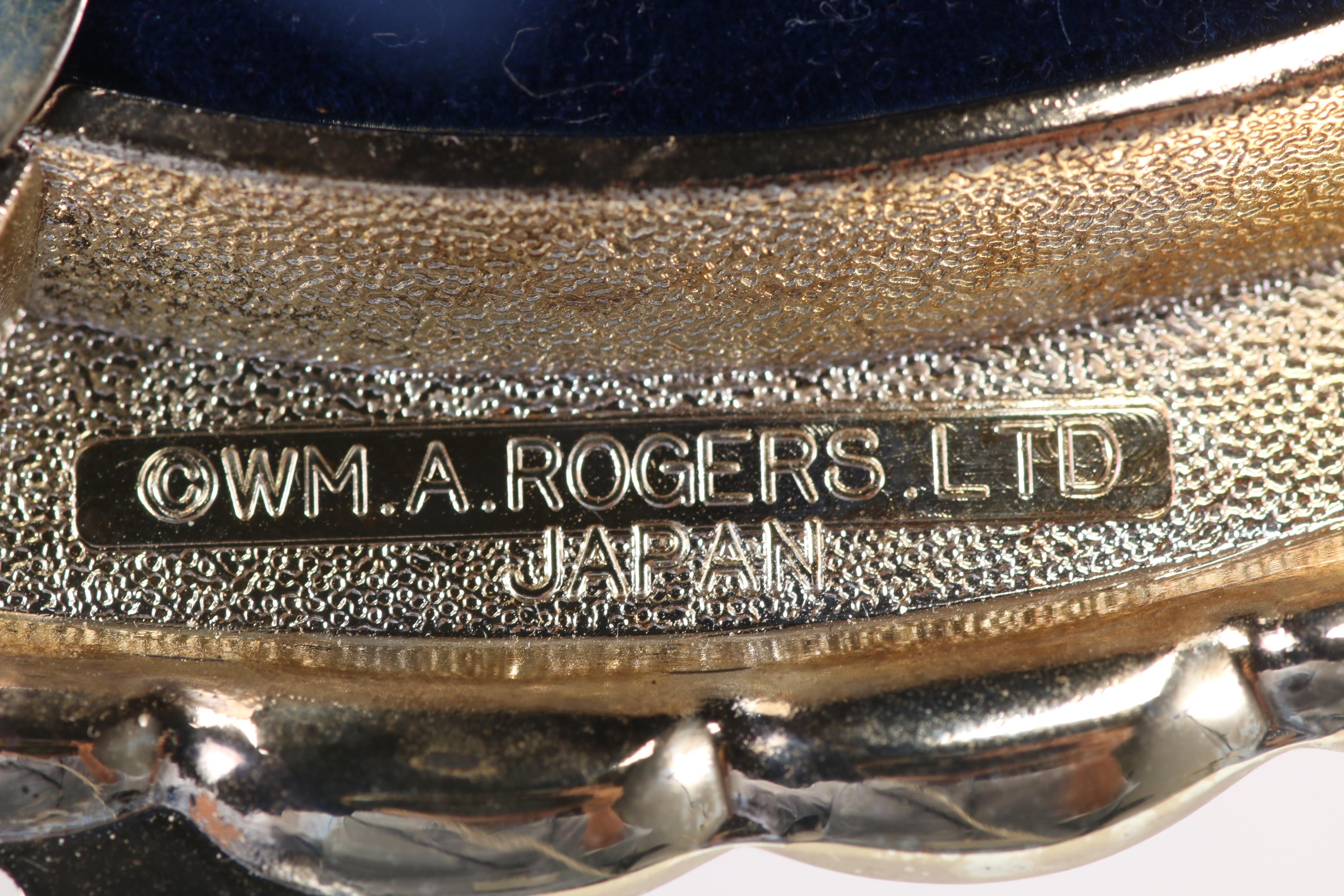 Wm. A. Rogers Sterling Silver Heart Shaped Frame