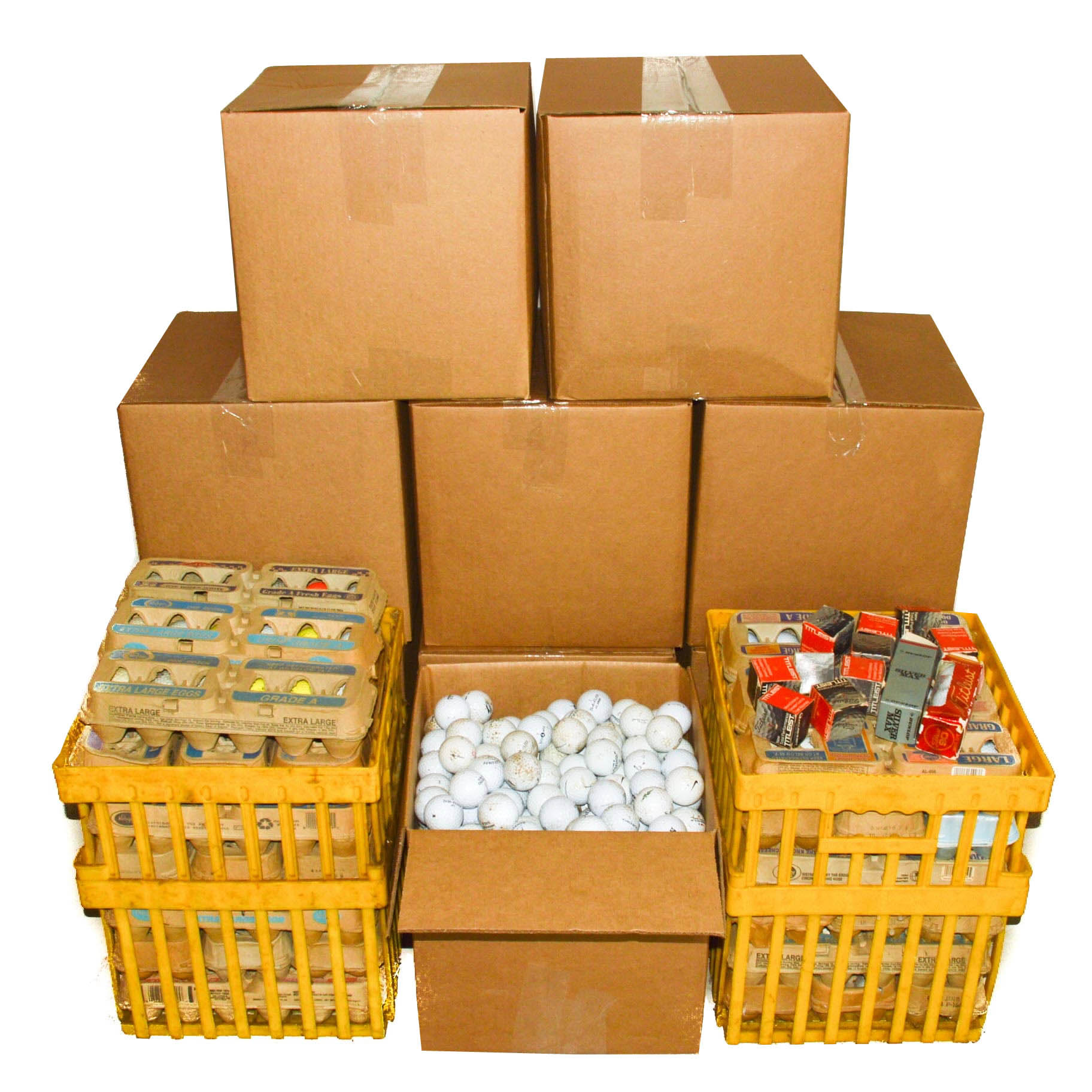 Thousands of Golf Balls