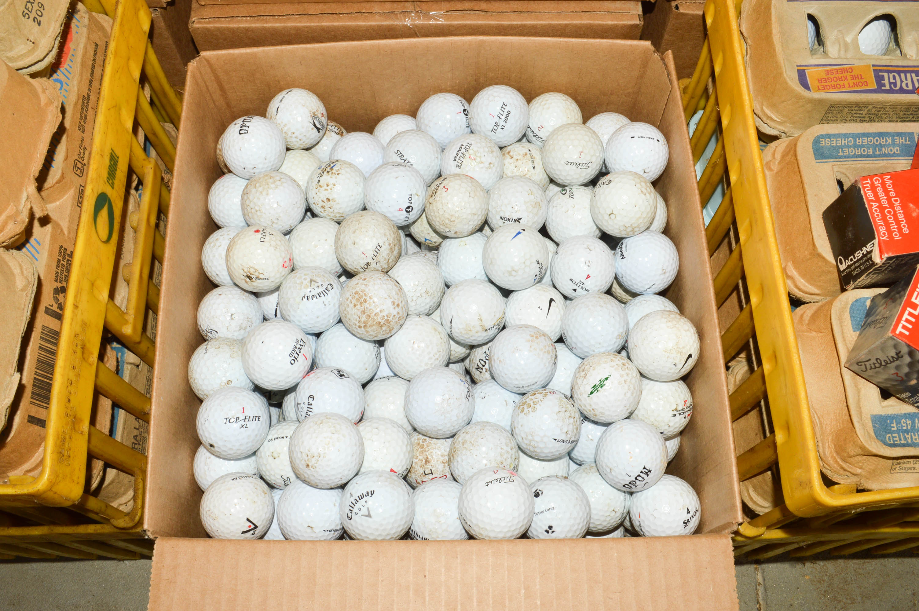 Thousands of Golf Balls