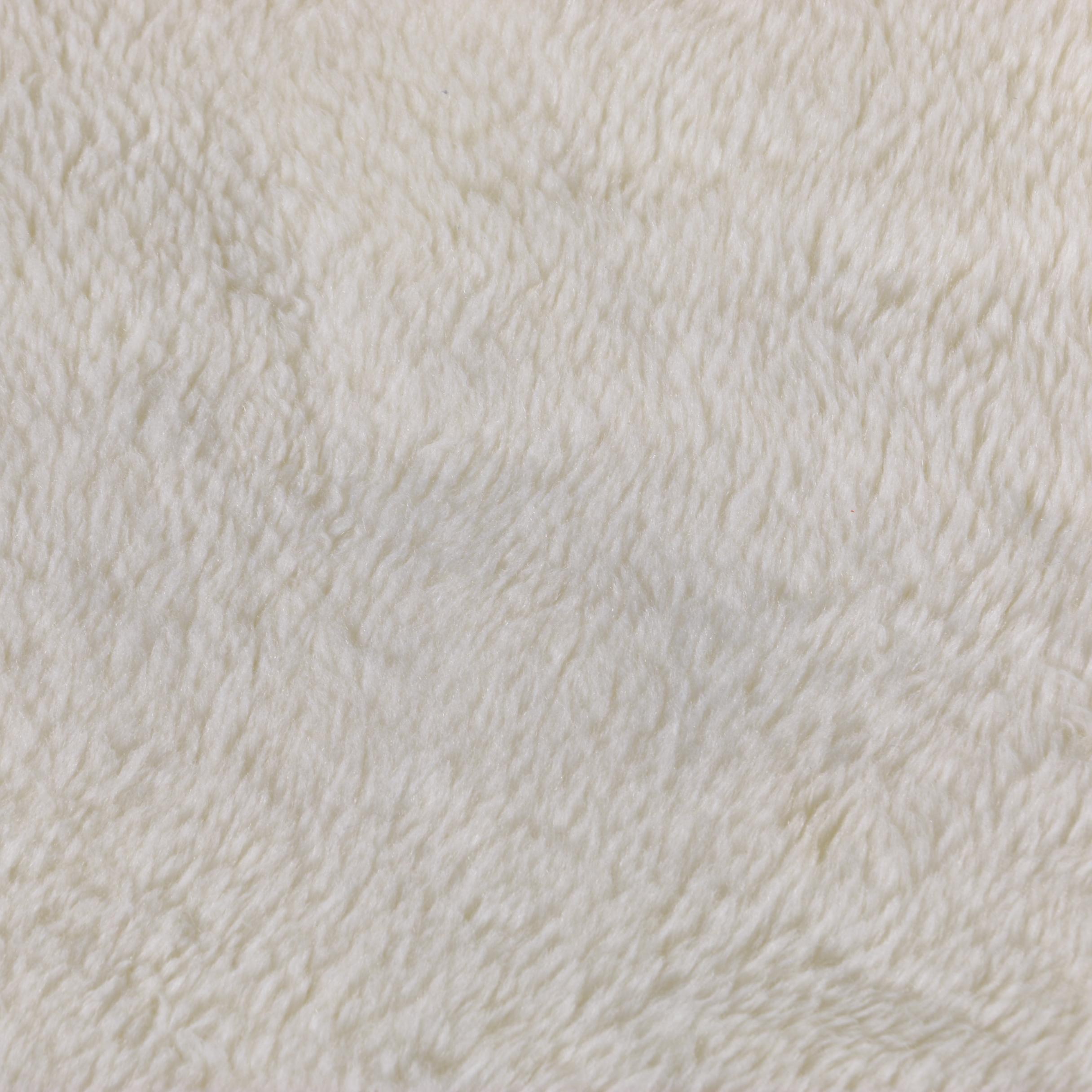 White Fleece Blanket and Axis Under-Bed Chests