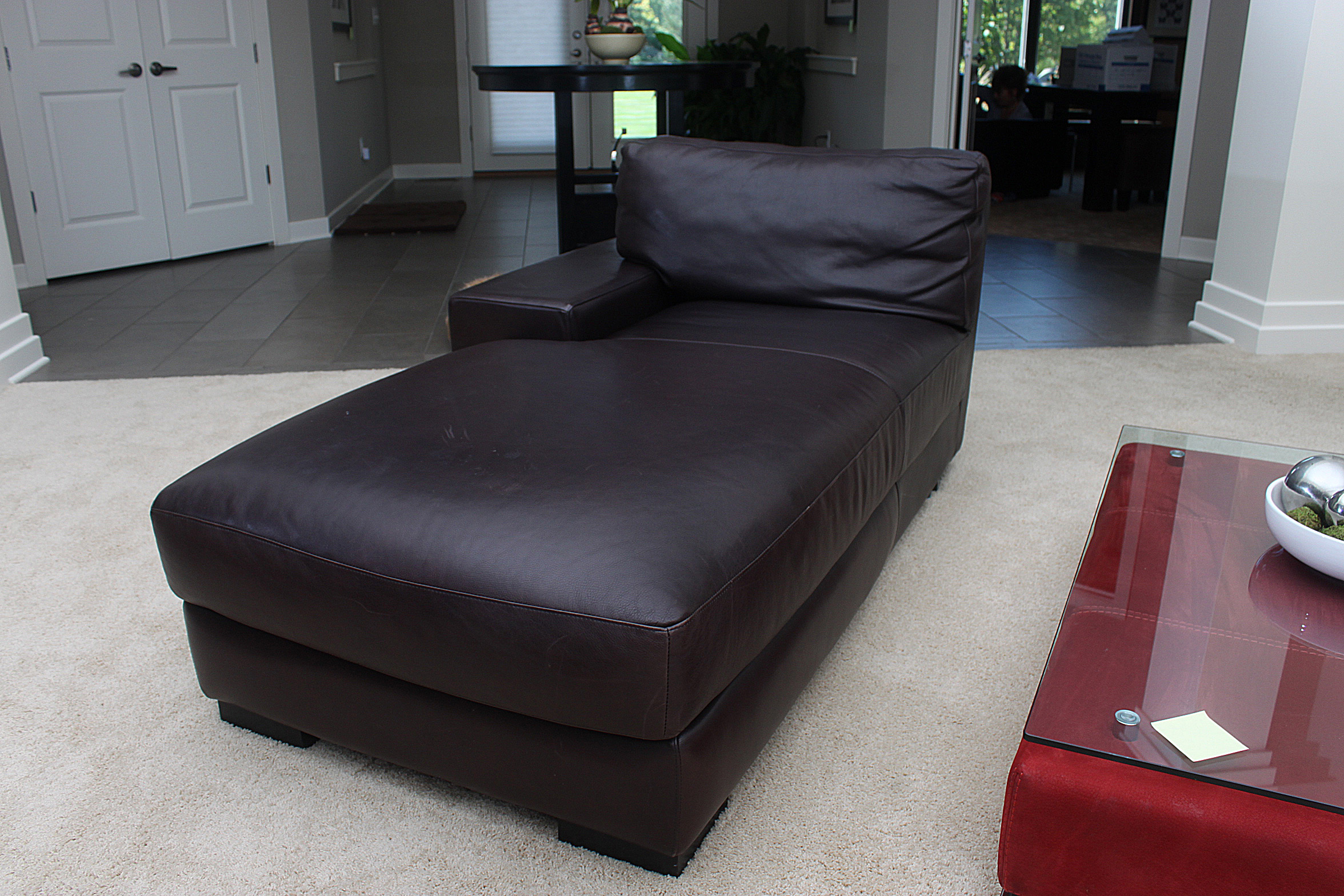 Chaise Lounge by American Leather
