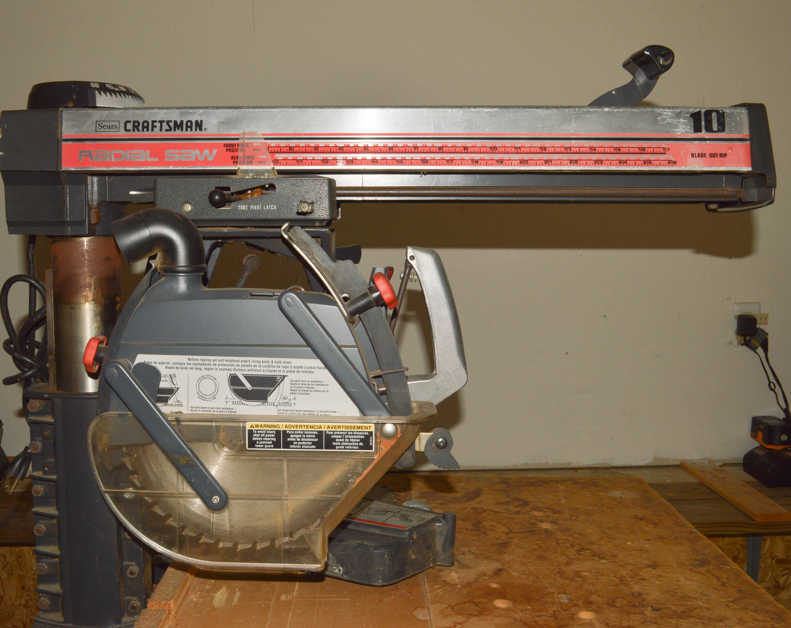 Craftsman Radial Saw