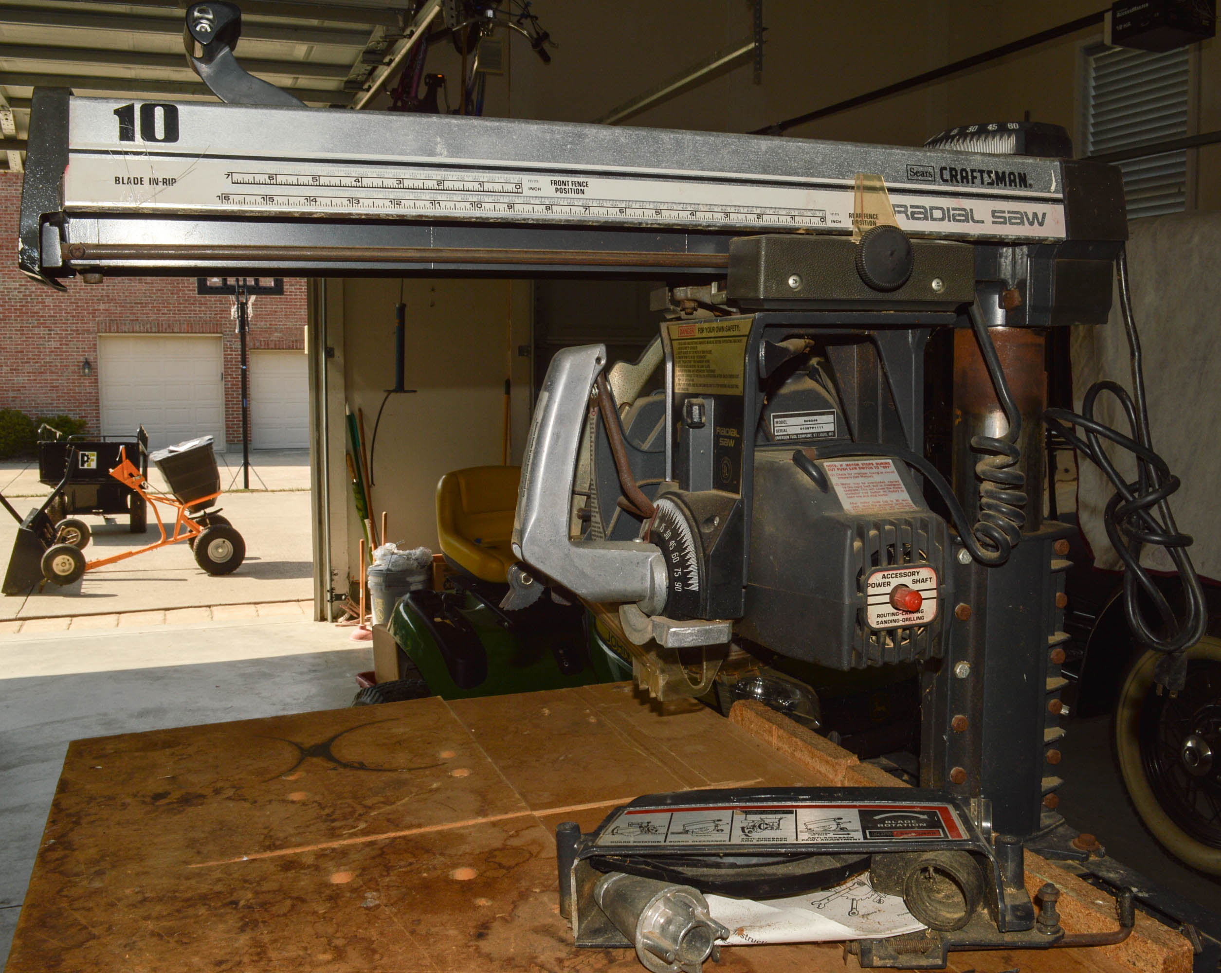 Craftsman Radial Saw