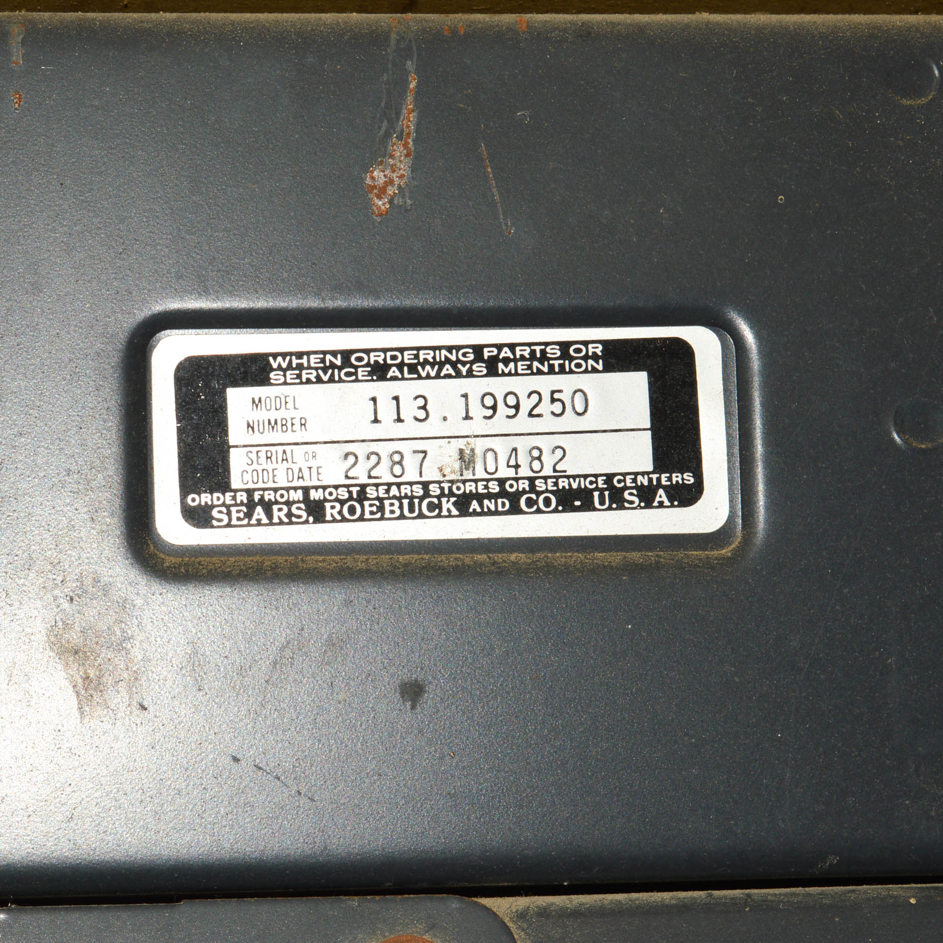 Craftsman Radial Saw