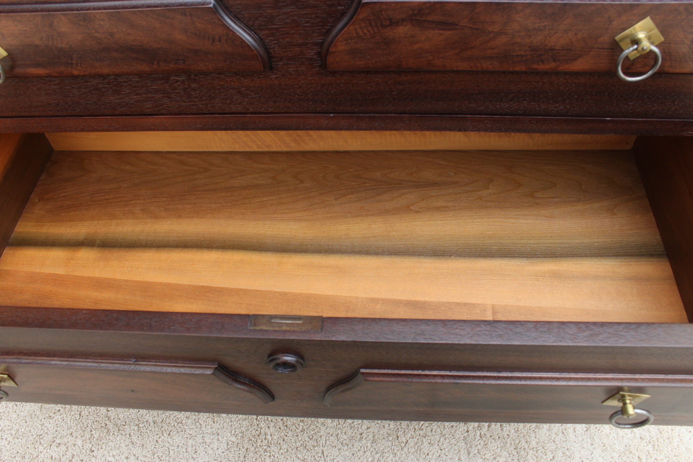 Antique Victorian Walnut Chest of Drawers