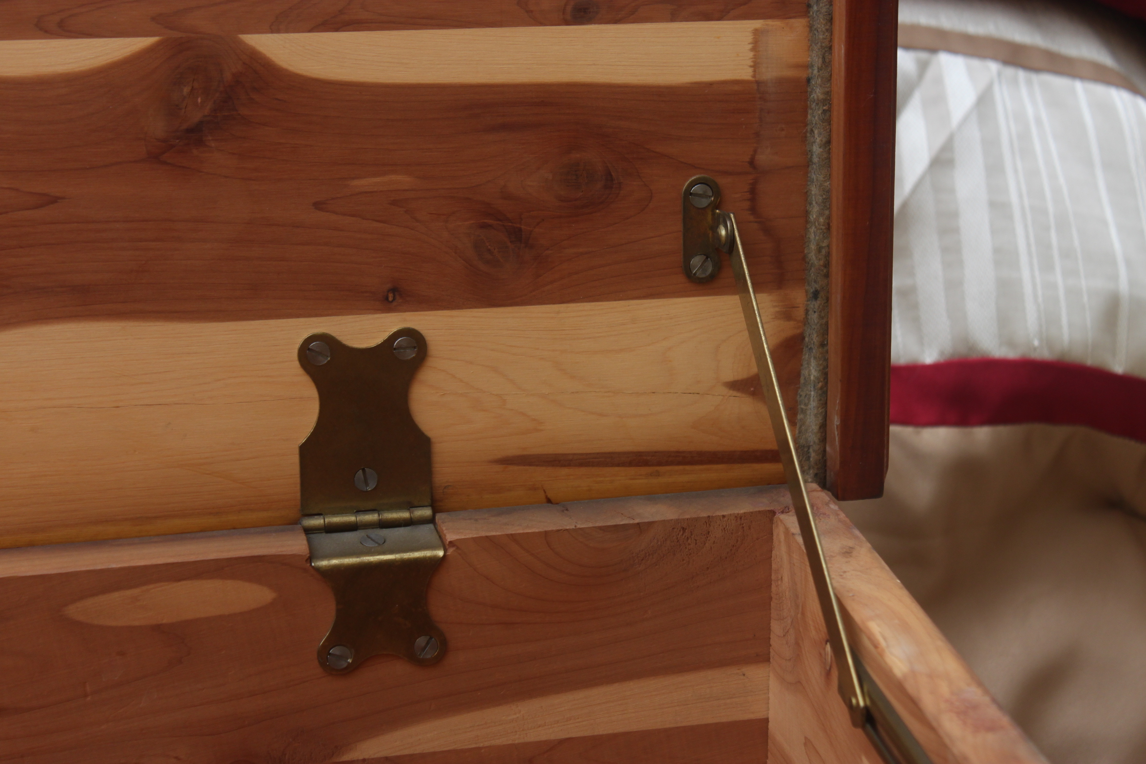 Vintage E.R. Co. Forest Park Line Cedar Chest