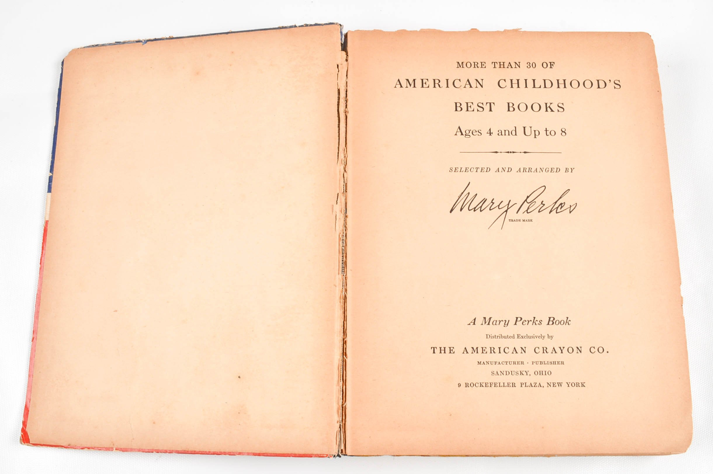 1942 "More Than 30 Of American Childhood's Best Books"