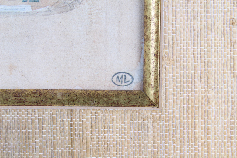 Reproduction Print After Eugene Delacroix "Mounay ben Sultan 1832"