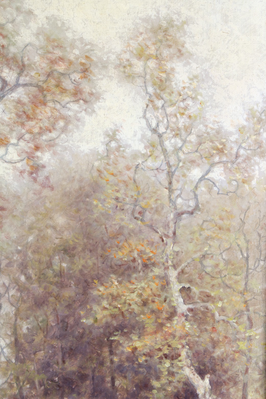 Milton H. Lowell Antique Oil Painting on Canvas