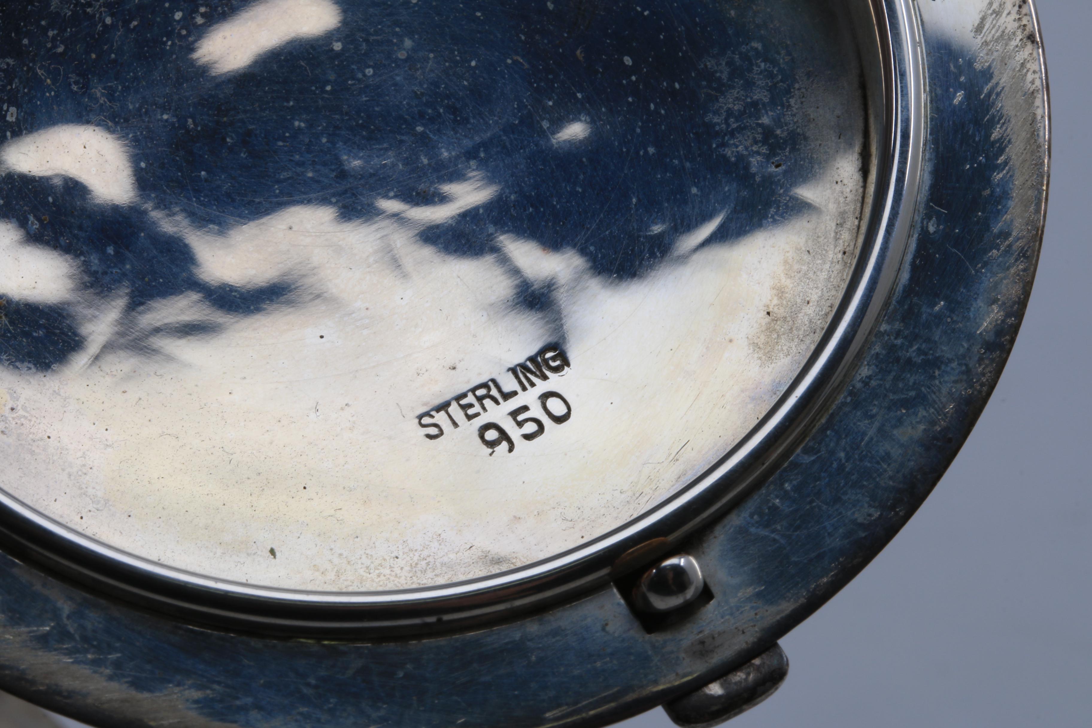 Sterling Silver Compacts Featuring Elgin