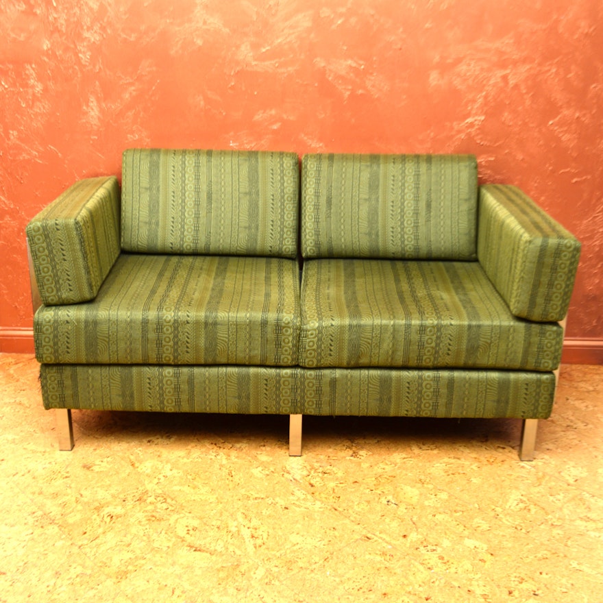 Contemporary Modernist Loveseat by Todd Oldham for La-Z-Boy