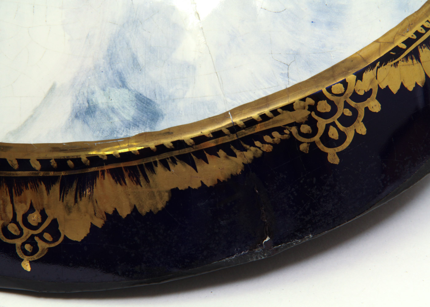 Painted Ceramic Wall Hanging