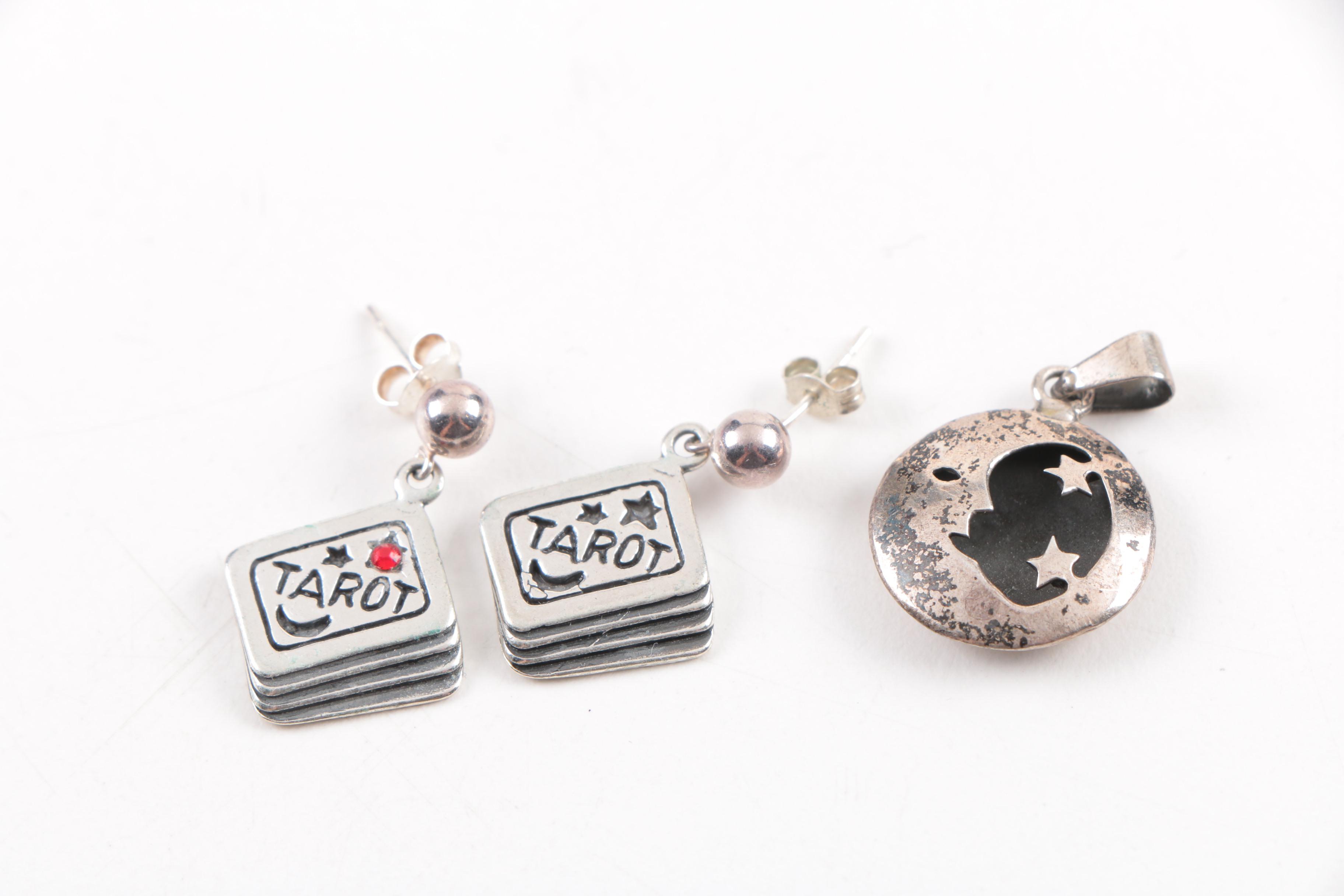 Sterling Silver Jewelry Including Taxco