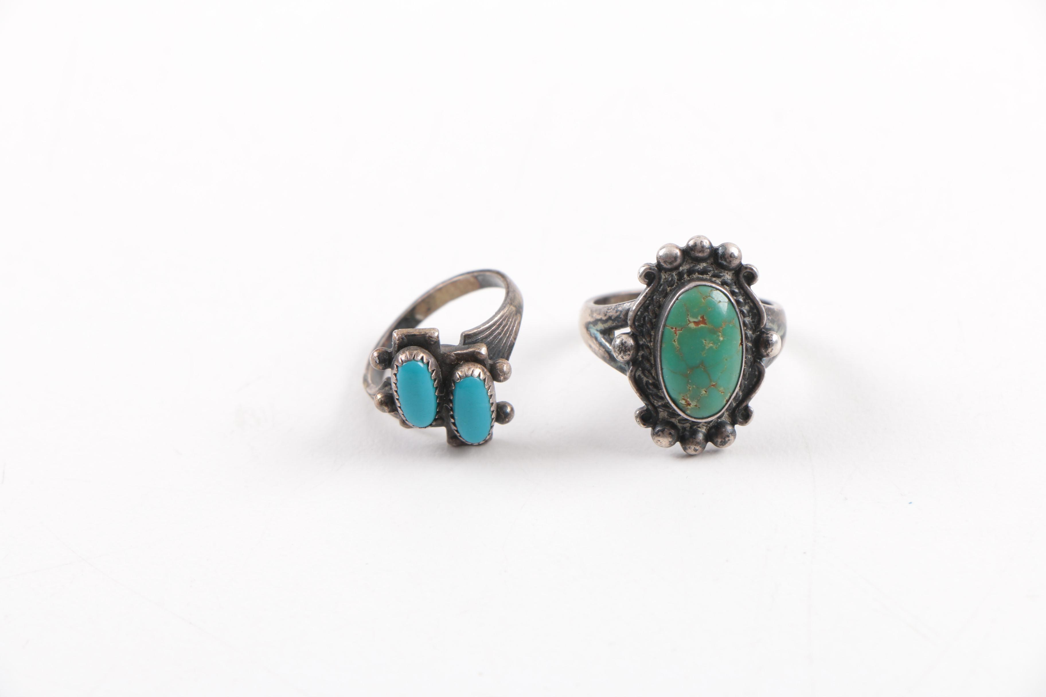 Sterling Silver Jewelry Including Taxco