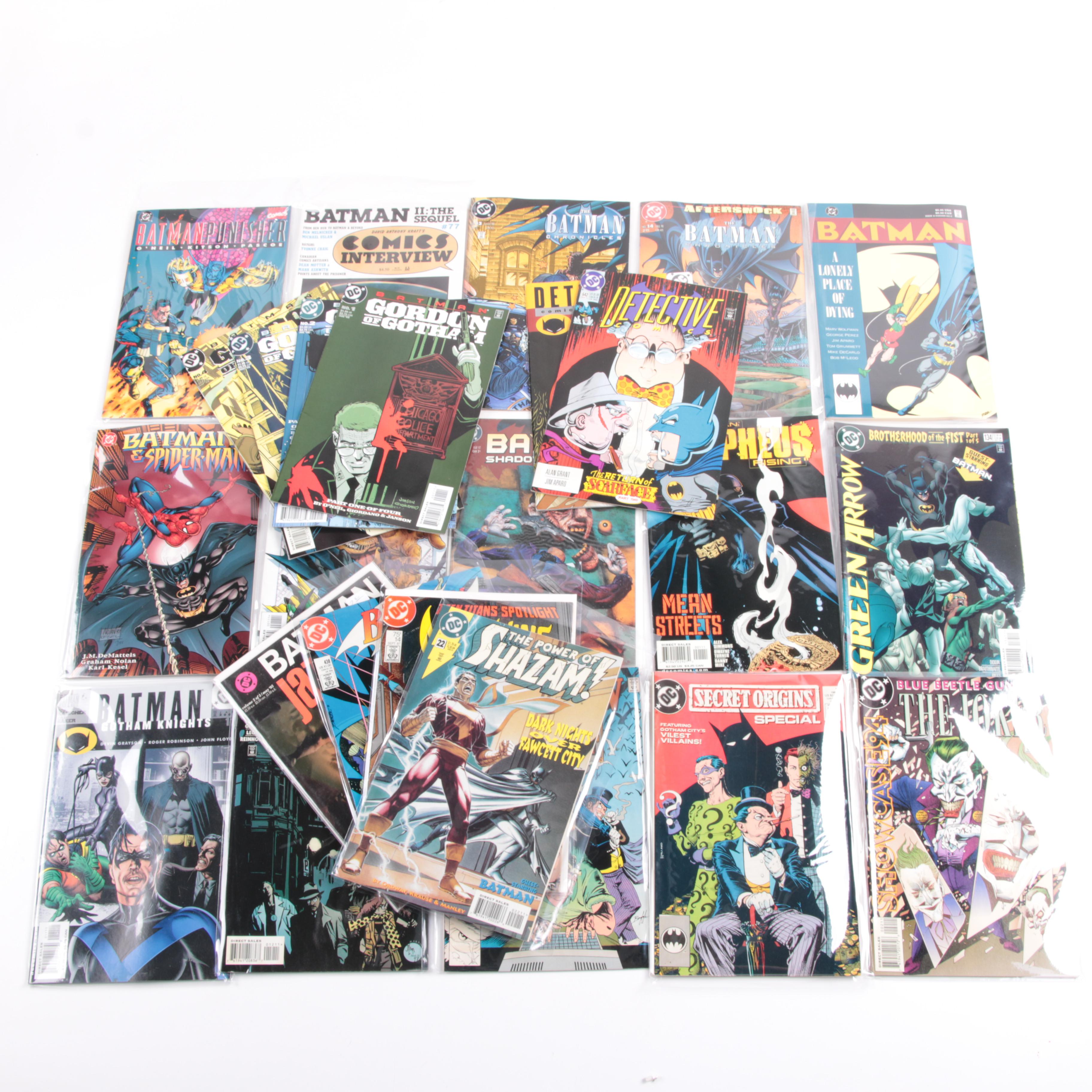 Bronze and Modern Age Batman Comics and Graphic Novels