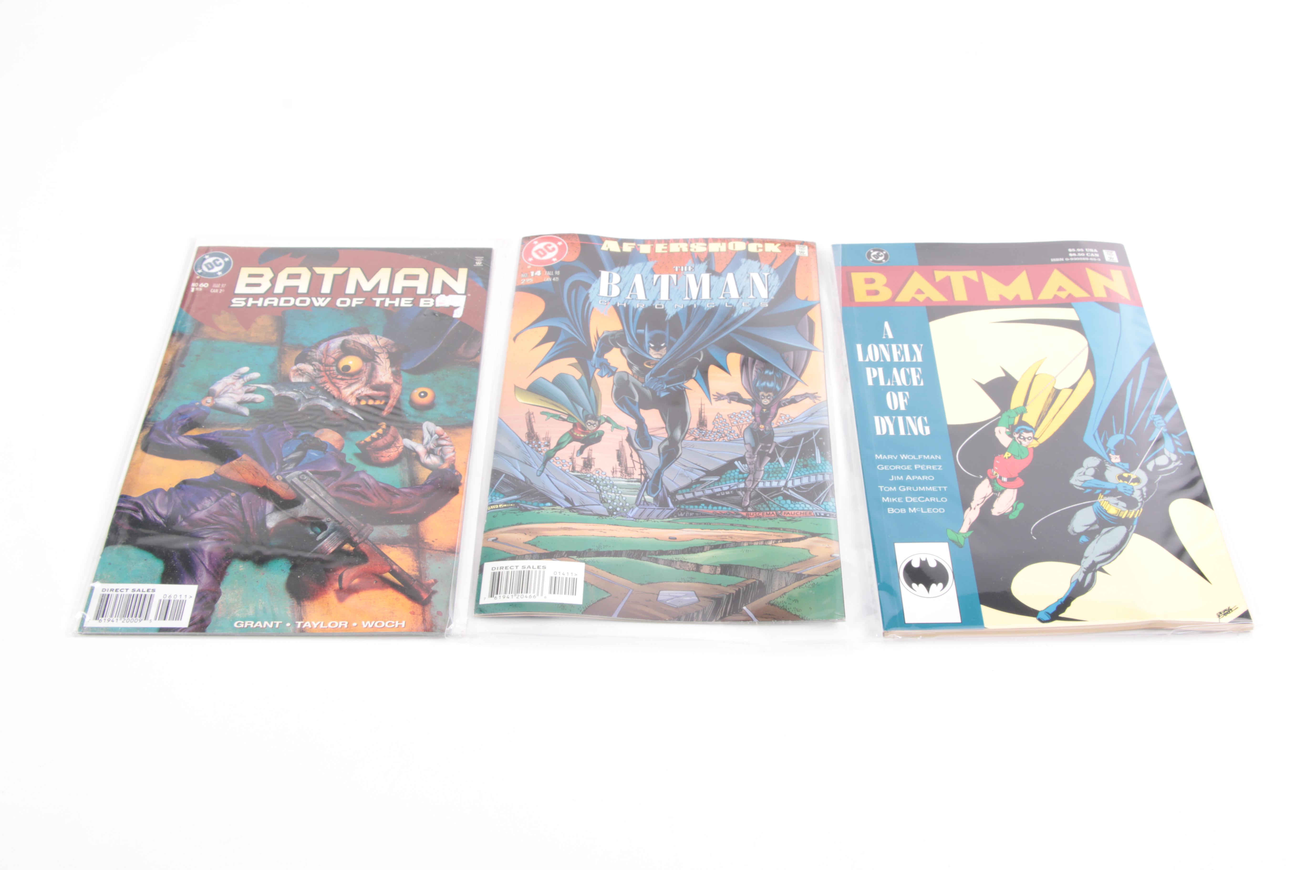 Bronze and Modern Age Batman Comics and Graphic Novels
