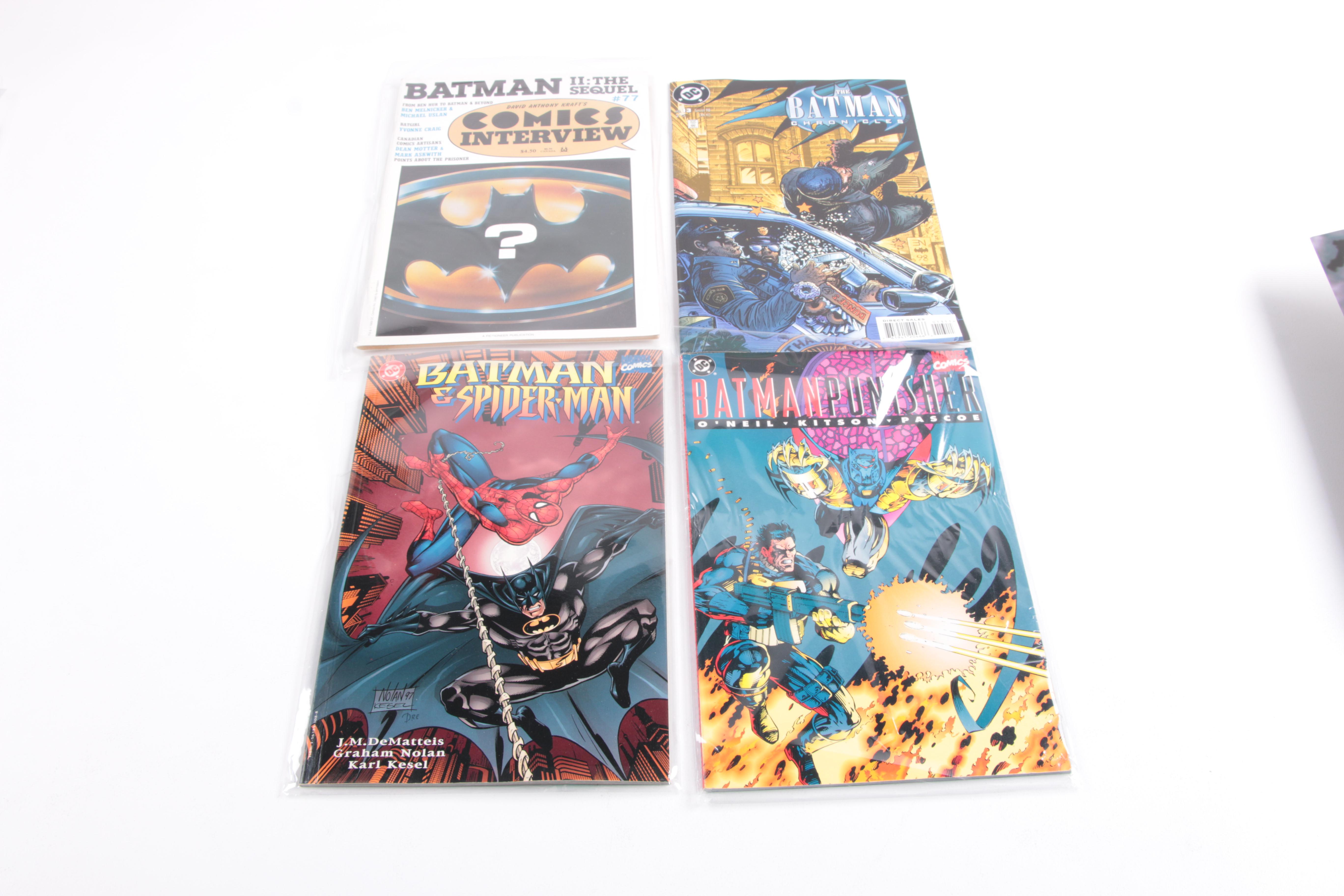 Bronze and Modern Age Batman Comics and Graphic Novels
