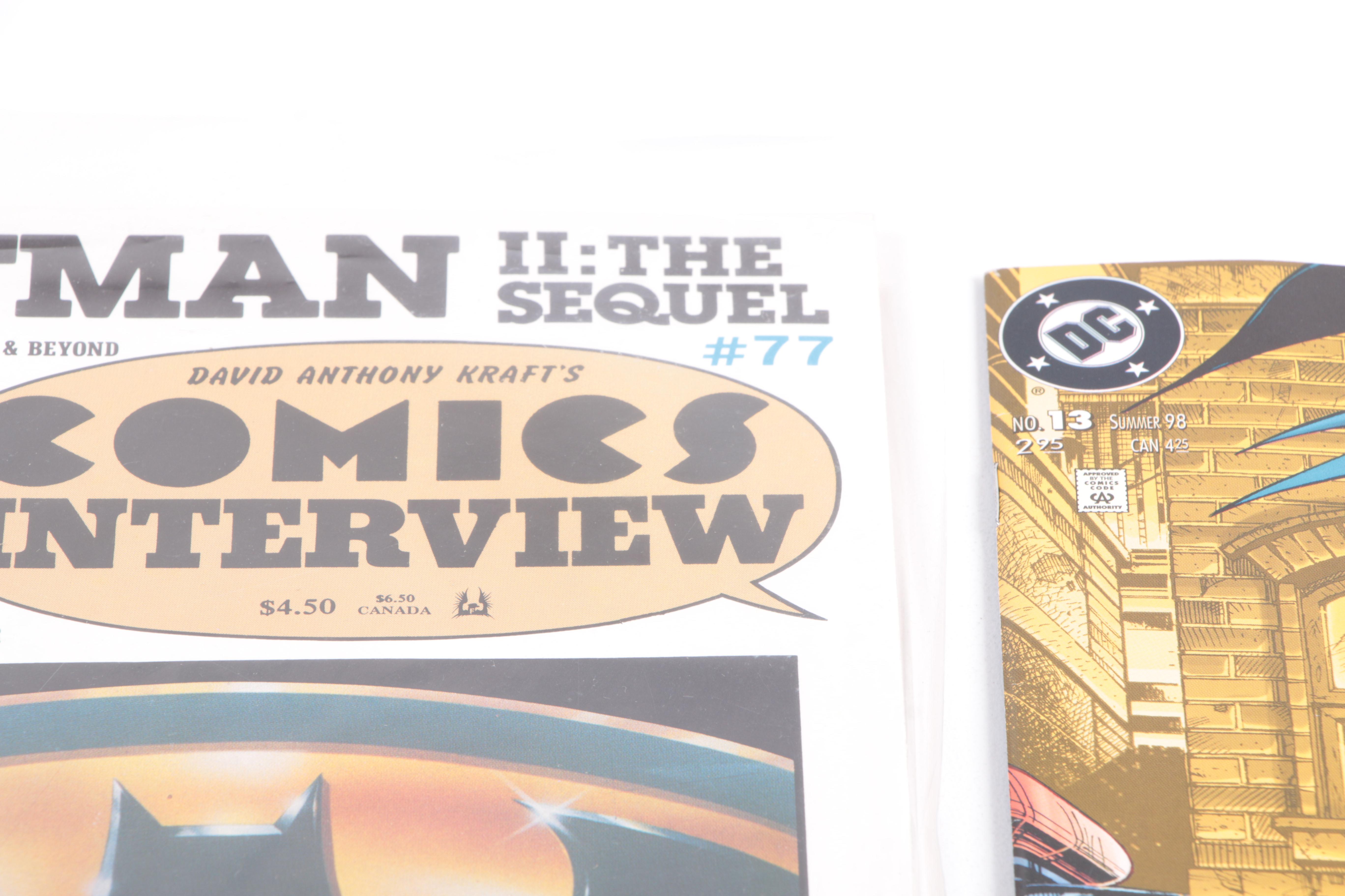 Bronze and Modern Age Batman Comics and Graphic Novels