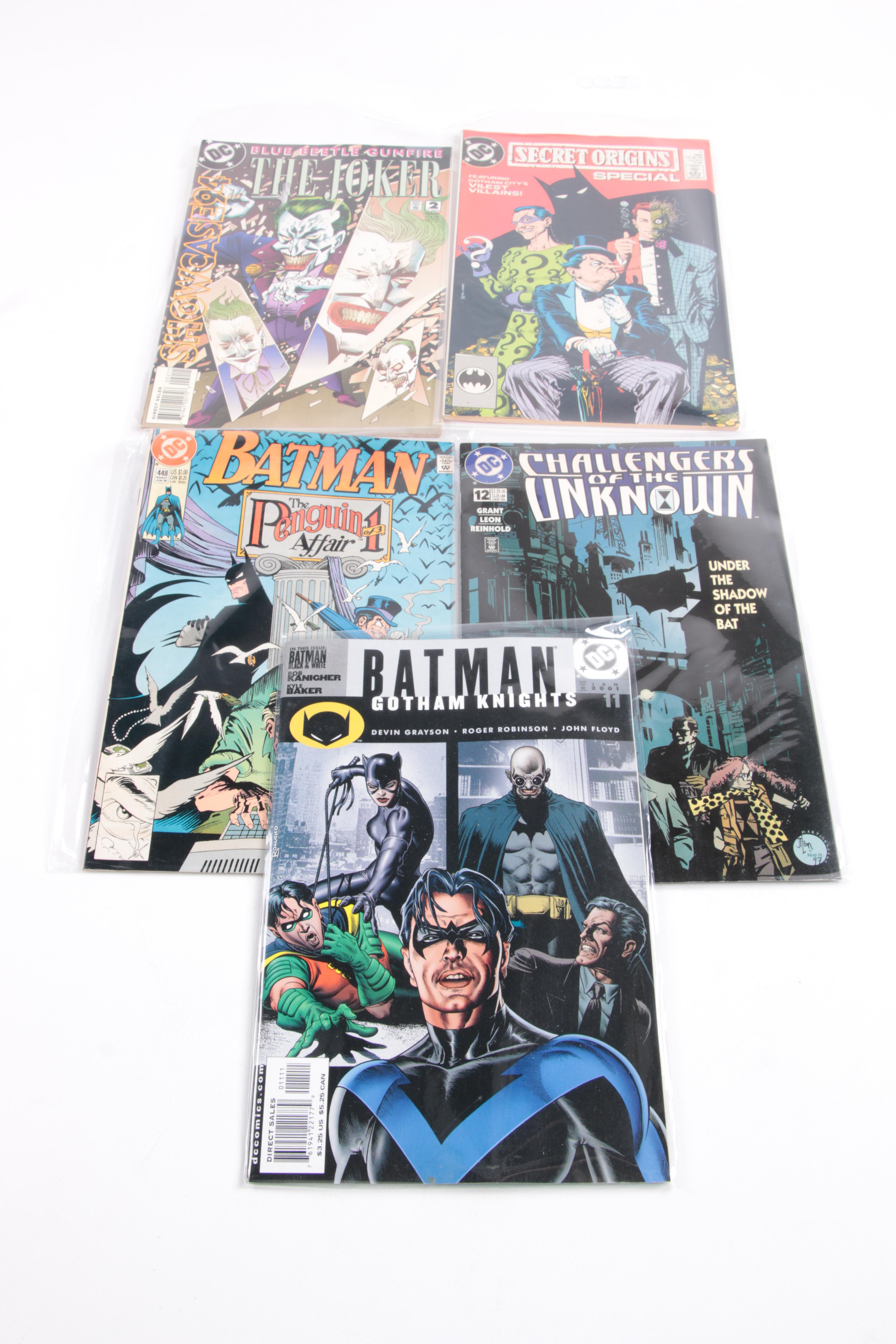 Bronze and Modern Age Batman Comics and Graphic Novels