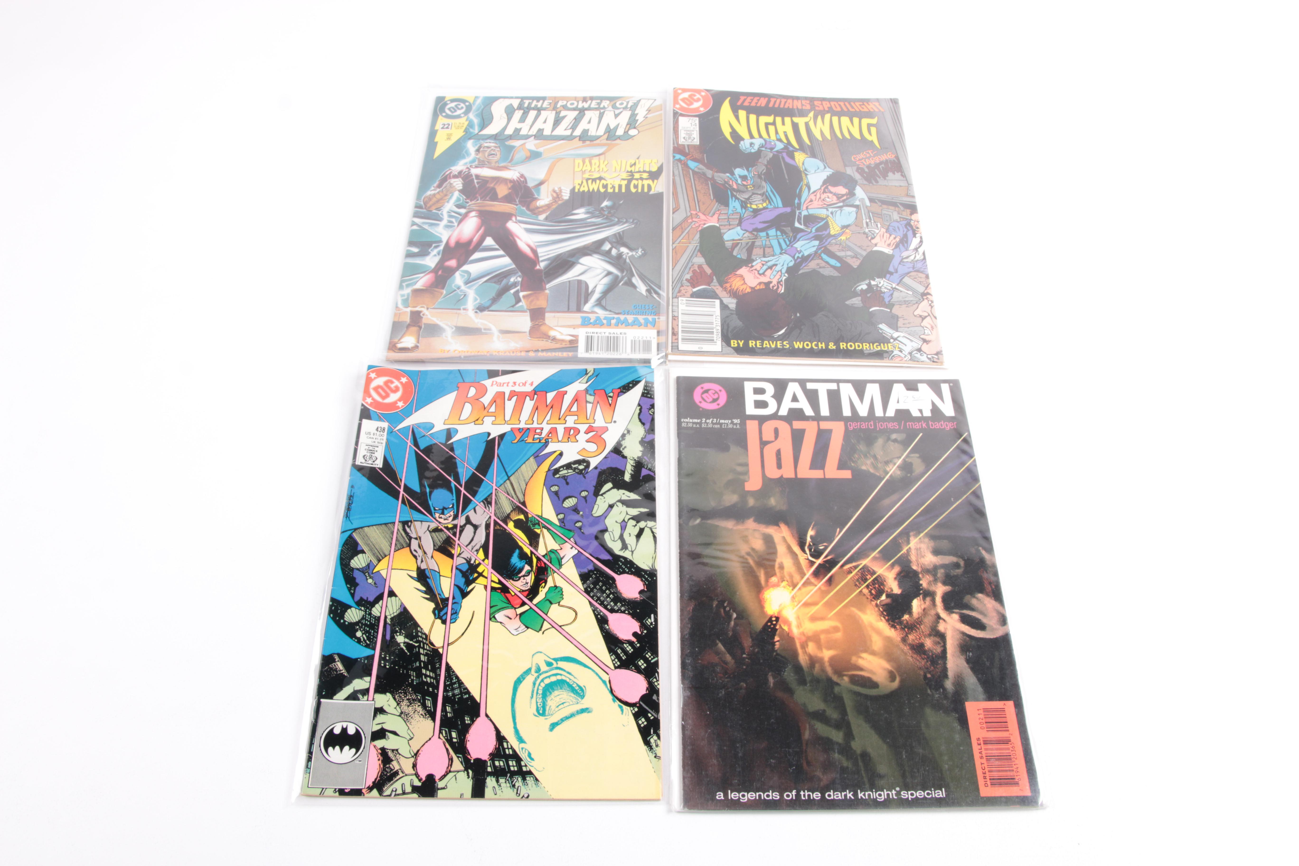 Bronze and Modern Age Batman Comics and Graphic Novels
