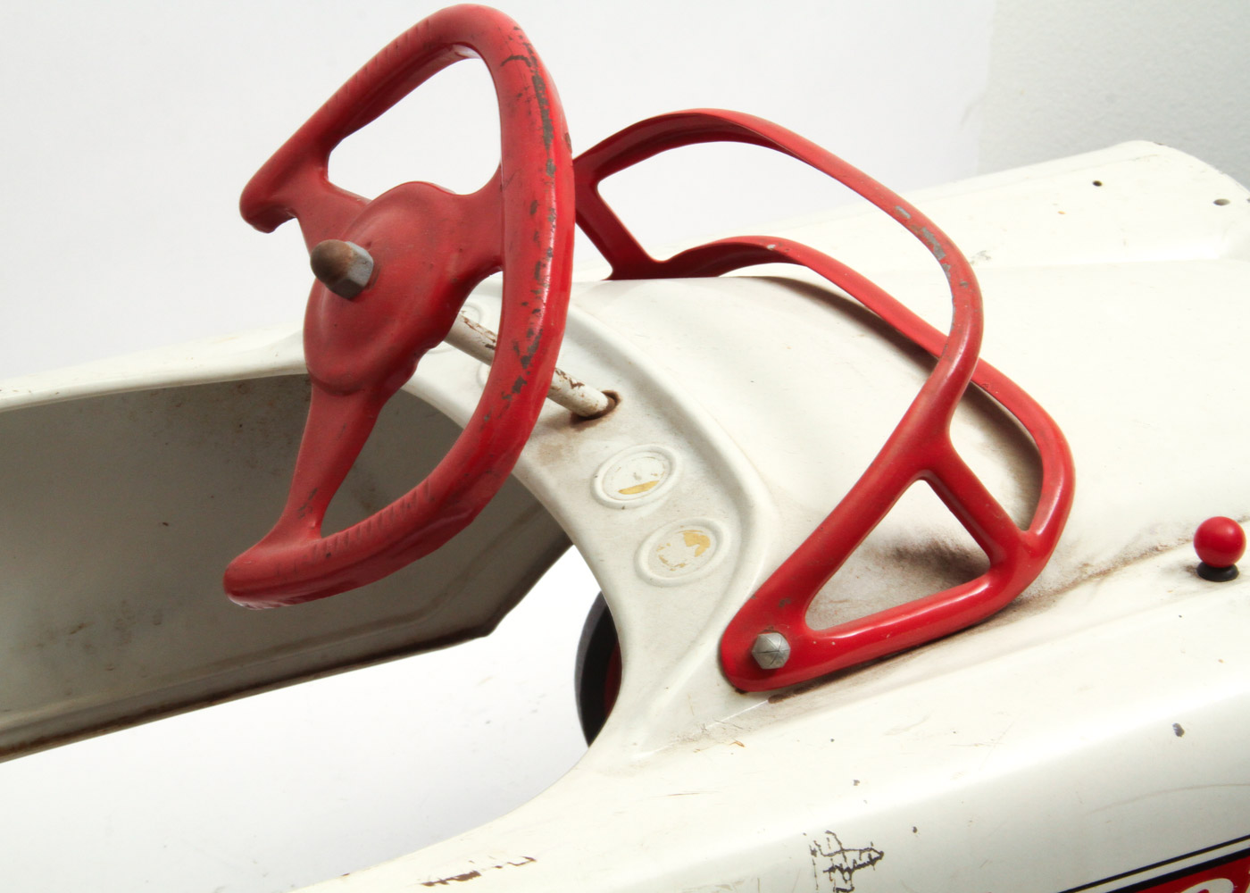 Vintage Metal Pedal Car