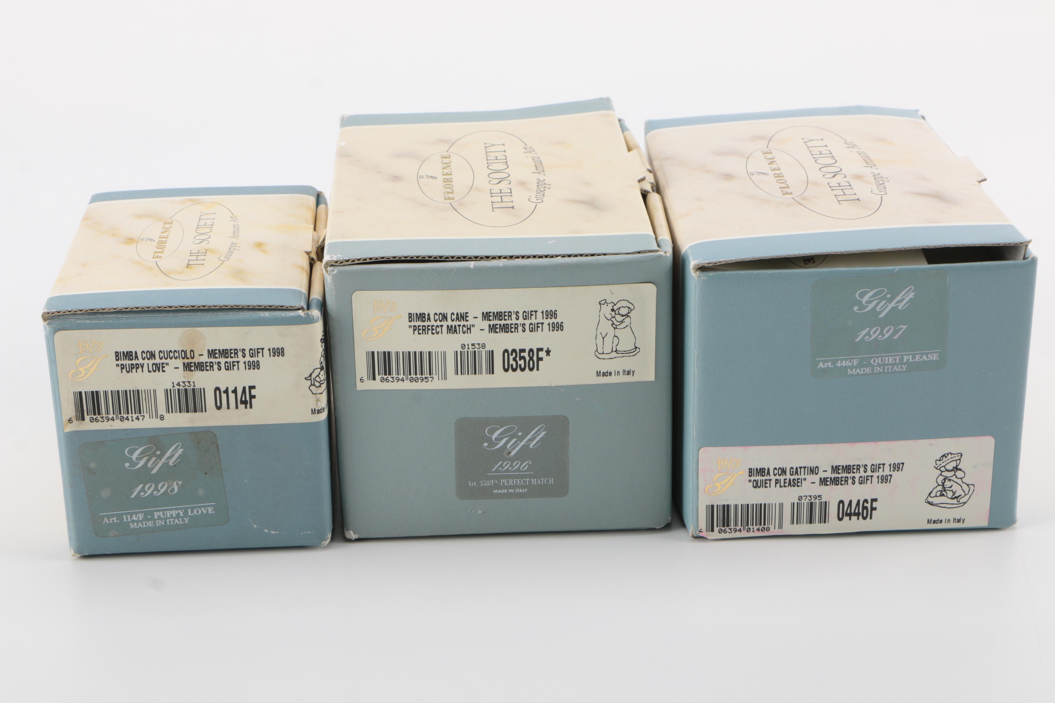 Giuseppe Armani Girl Figurines