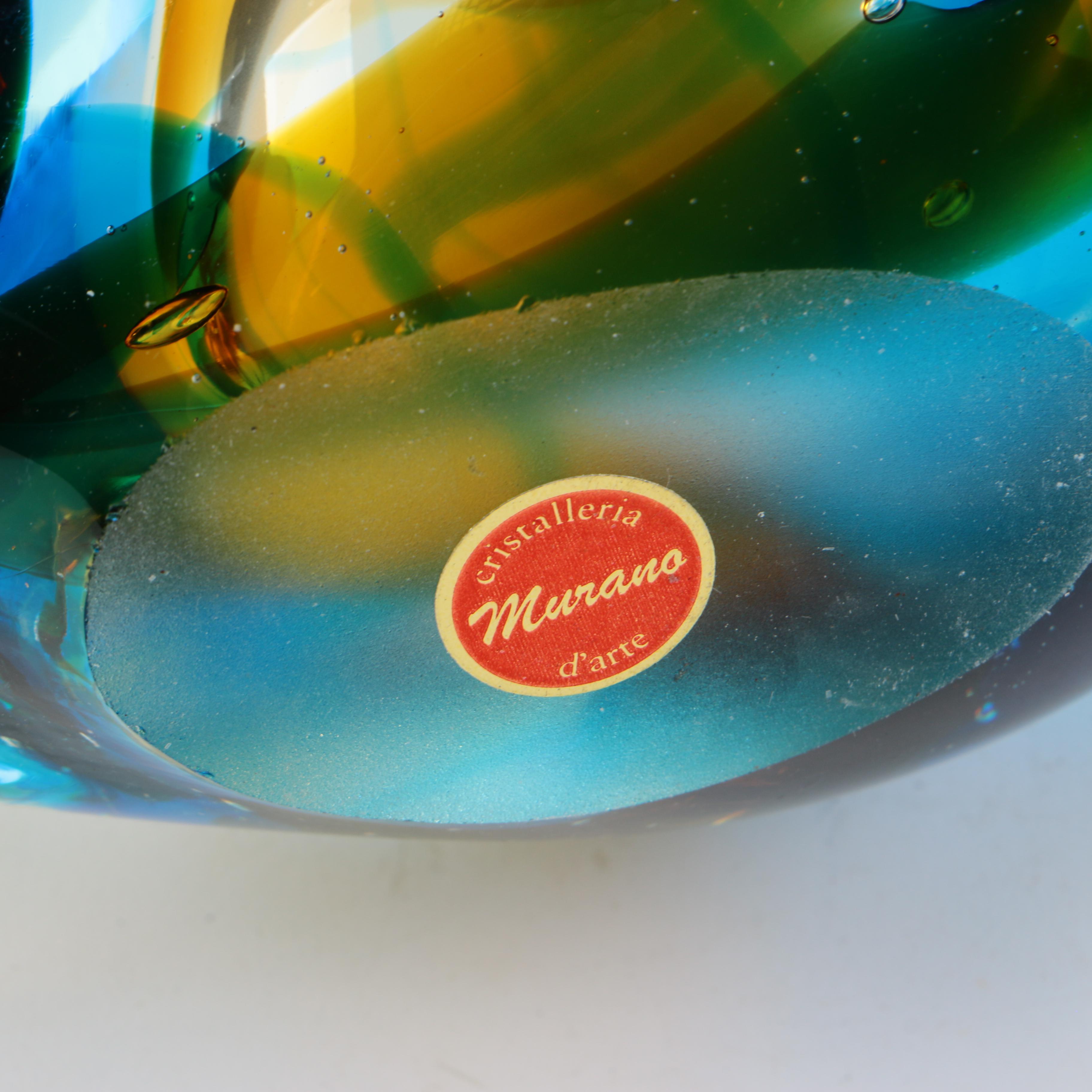 Murano Art Glass Bird Figurine