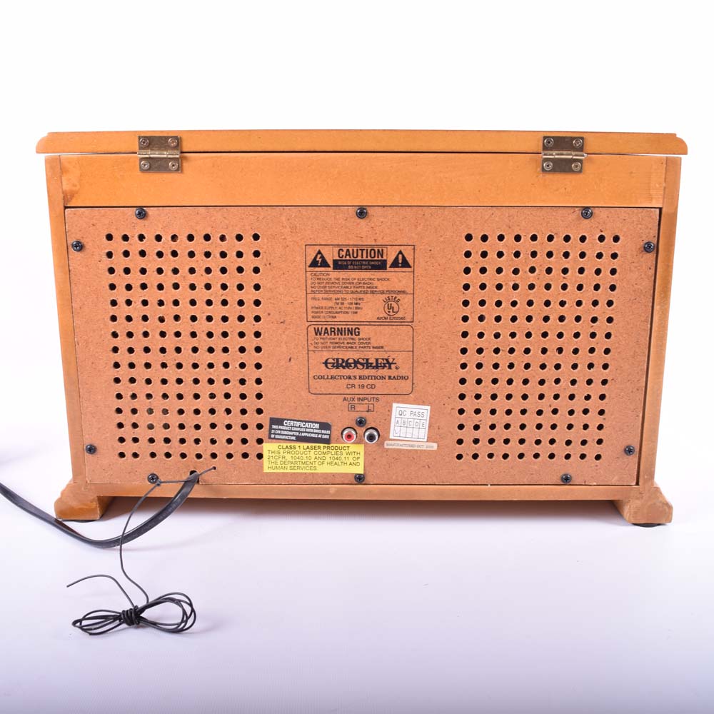 Crosley Vintage Style Radio and CD Player