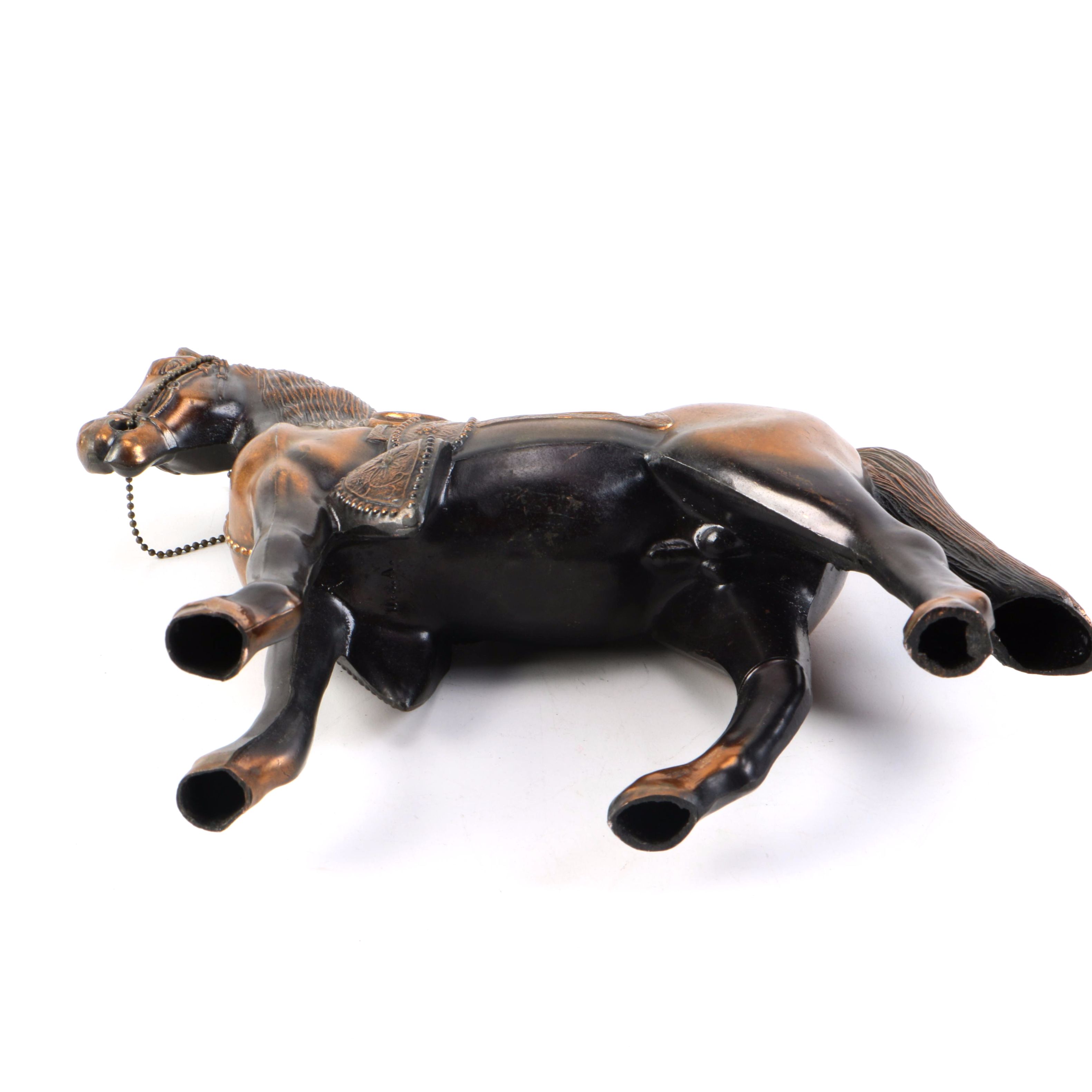 Cast Metal Horse Figurine