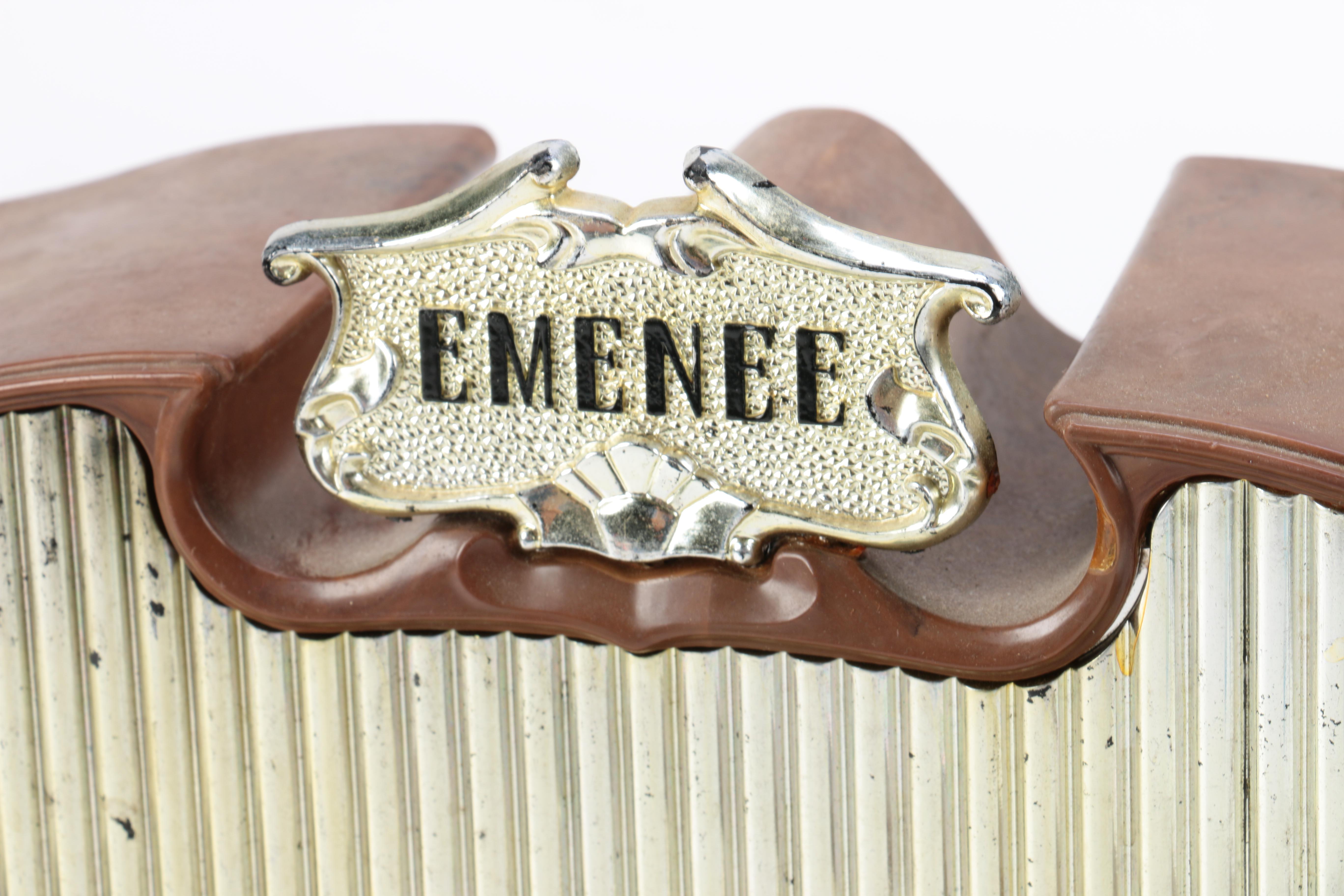 Vintage Emenee Electric Golden Pipe Organ