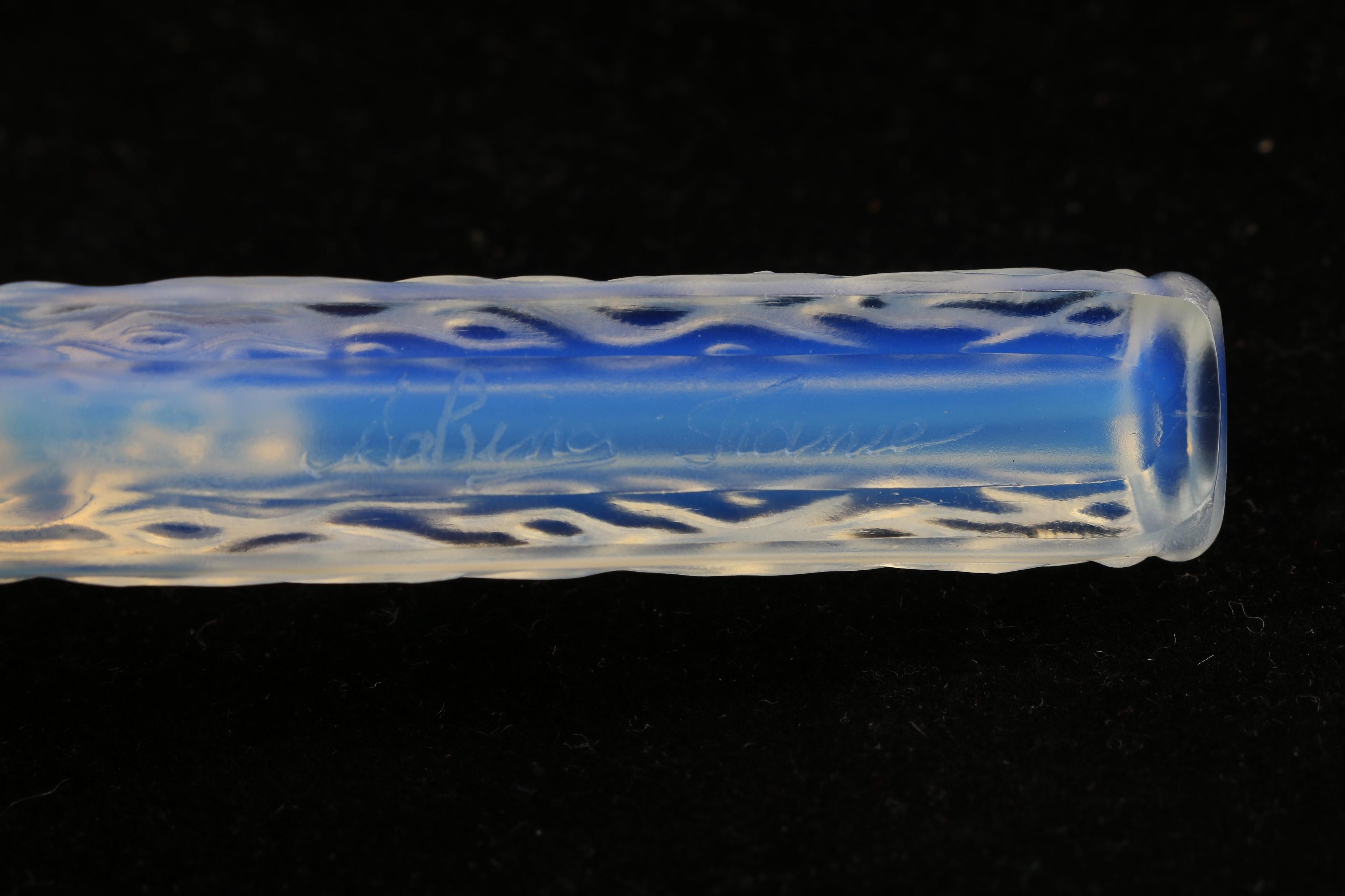 Four Sabino Opalescent Art Glass Anthropomorphic  Knife Rests