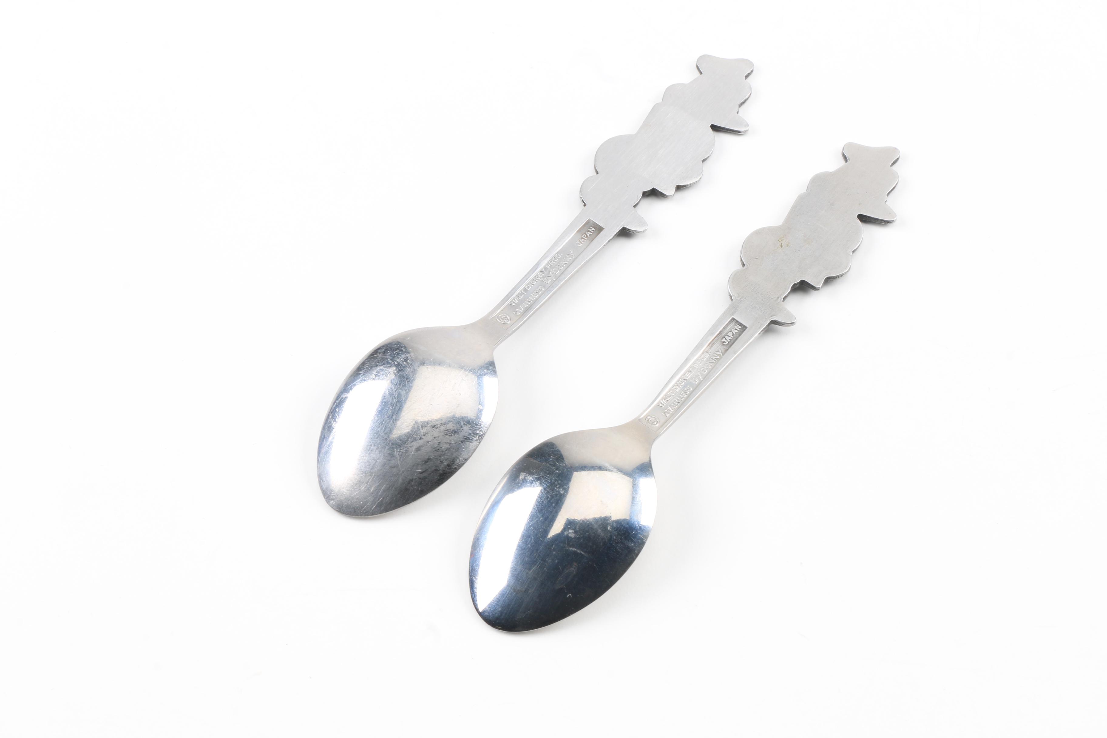 Vintage Stainless Steel Walt Disney Youth Flatware