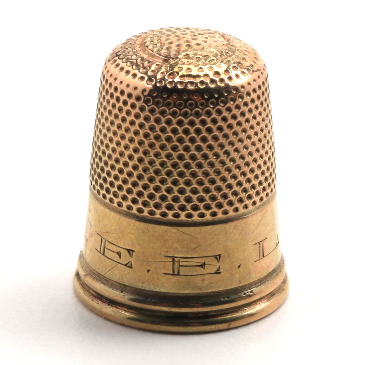 10K Yellow Gold Thimble