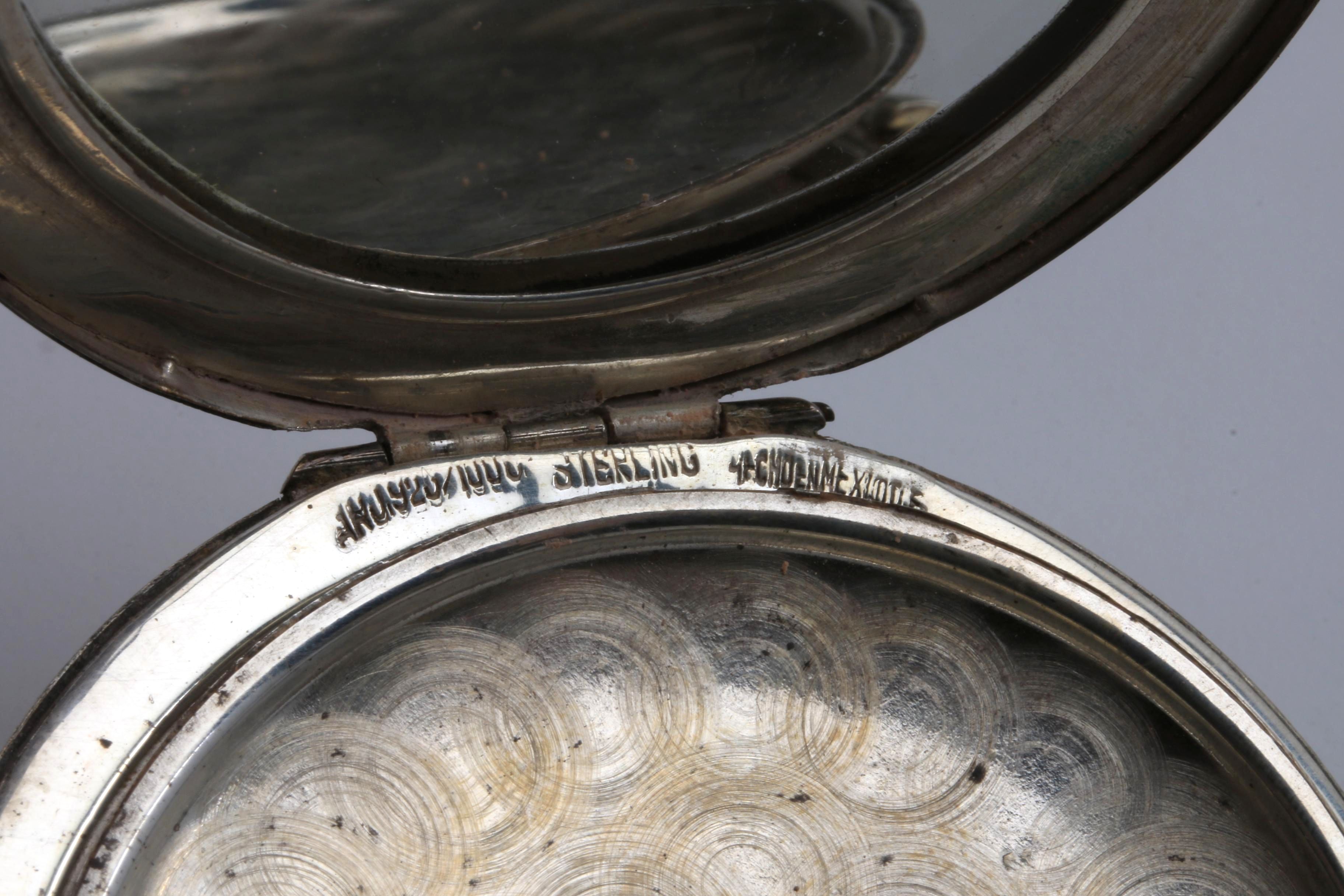 Sterling Silver Compacts Featuring Elgin